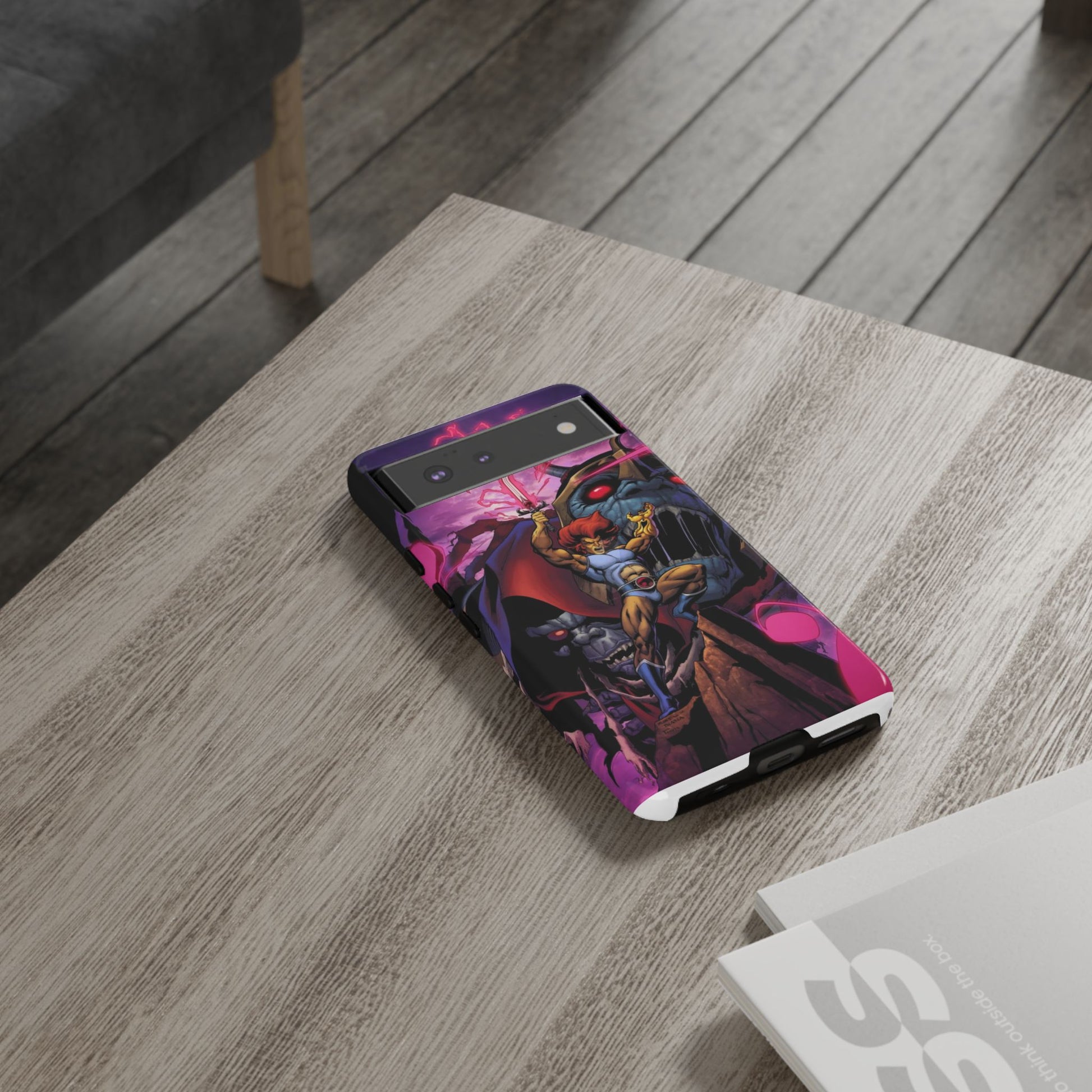 Thundercats Lion O x Mumra Tough Cases for iPhones, Samsung, and Pixel