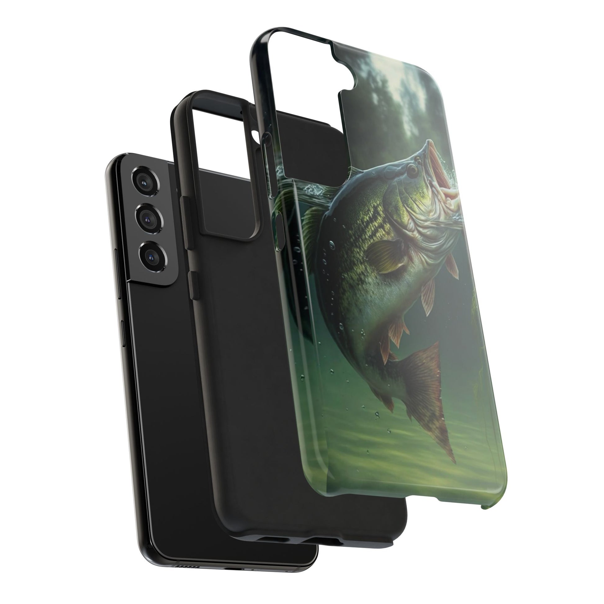 Large Mouth Bass Theme Phone Cases for iPhones & Samsung Phones