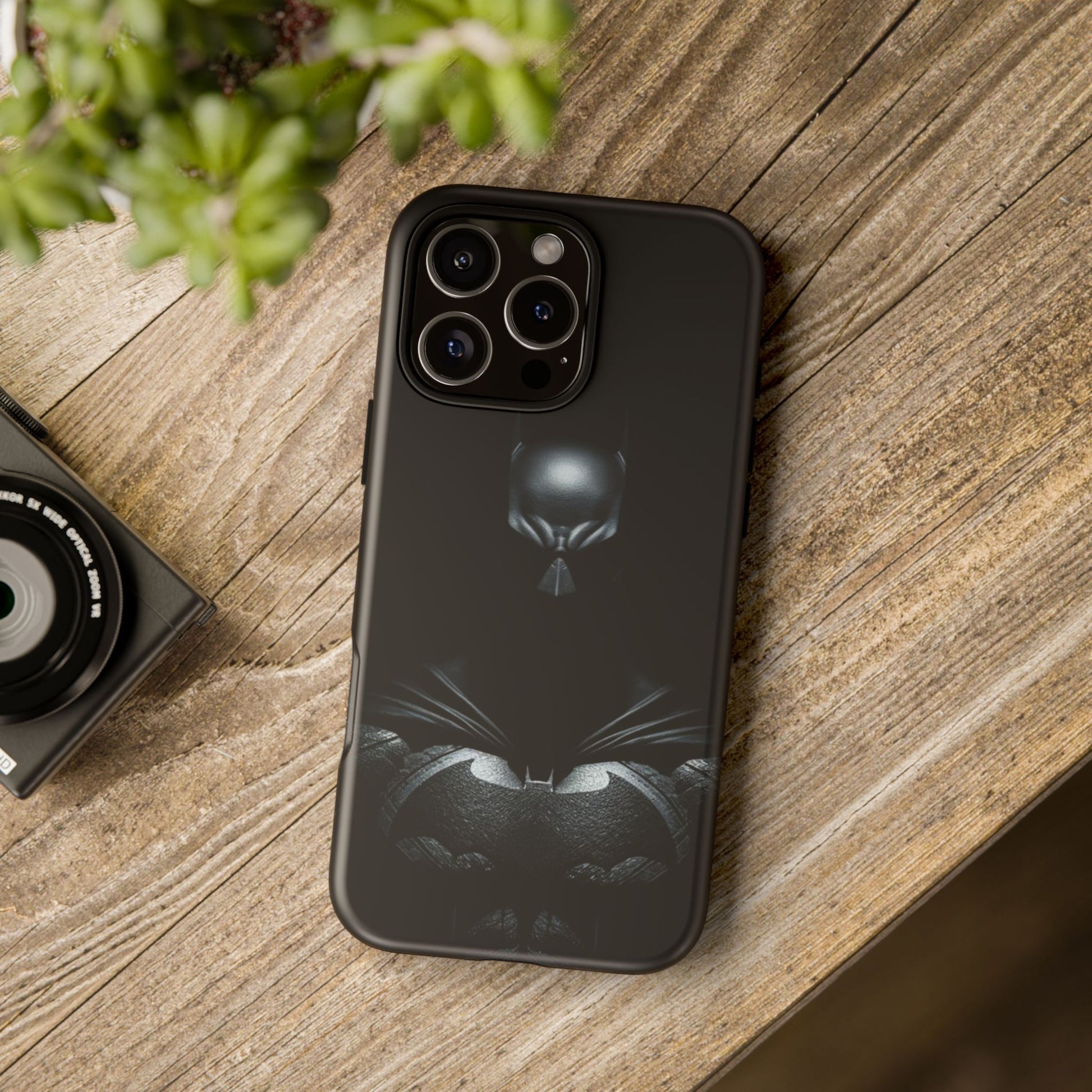 DC Comics Batman in Shadows Tough Cases for iPhones, Samsung, and Pixel