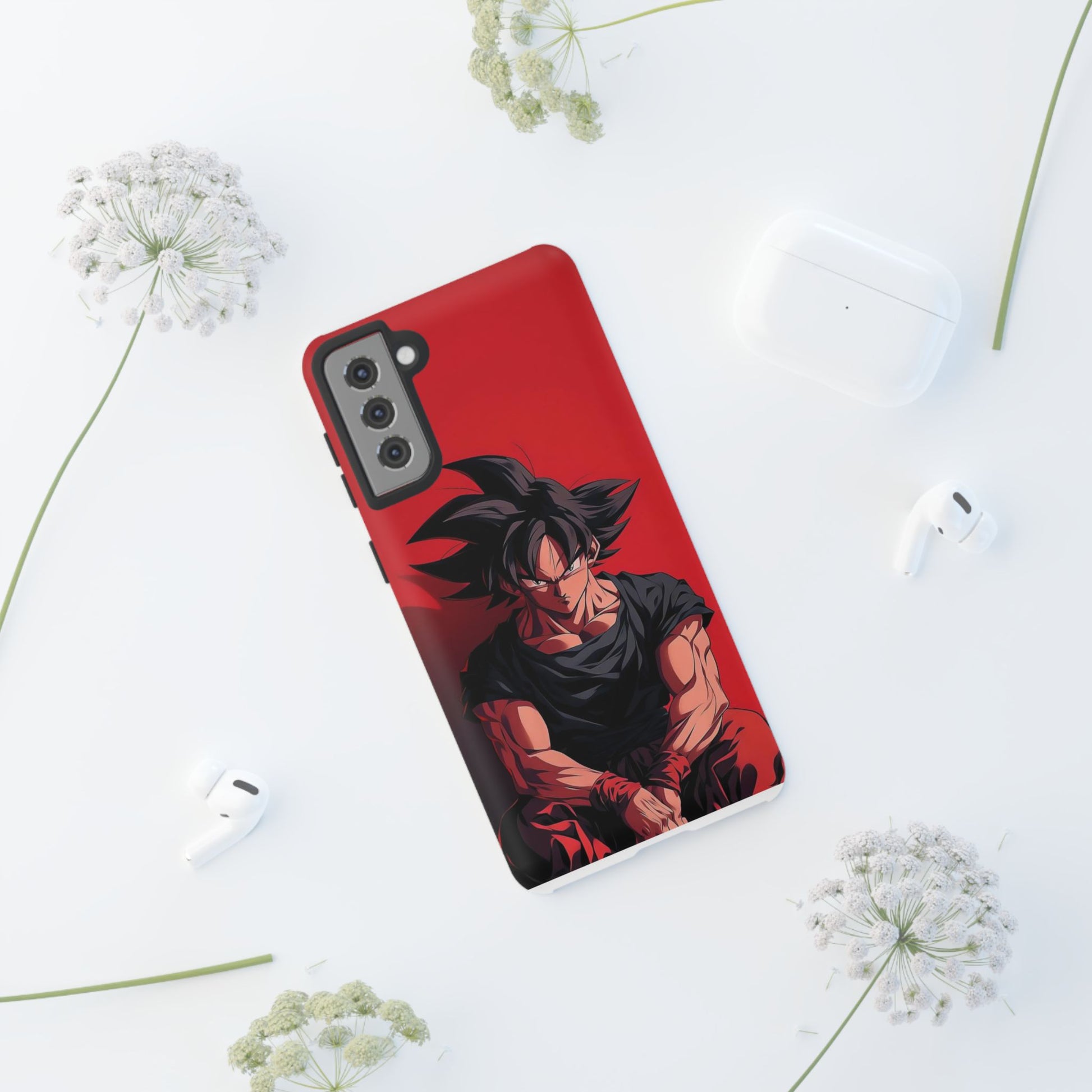 Anime Goku Dragon ball Z Tough Cases for iPhones, Samsung, and Pixel