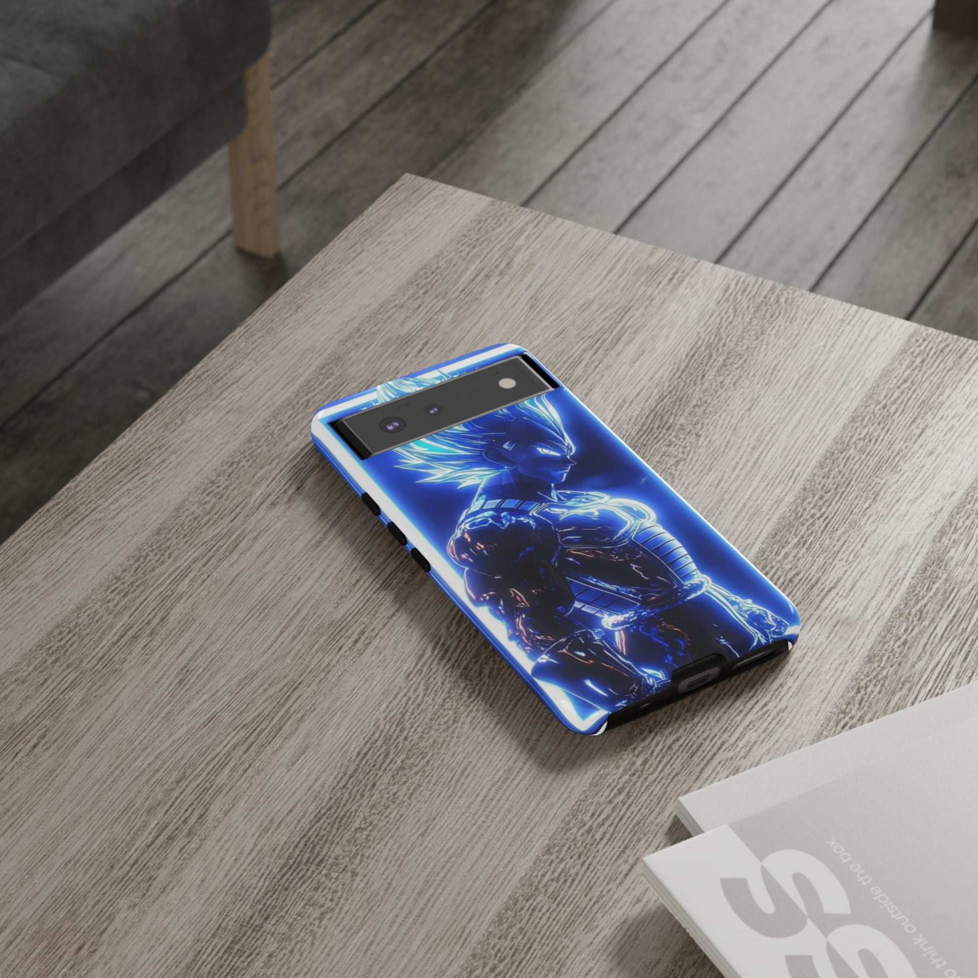Anime Dragon Ball Z Super Saiyan Tough Cases for iPhones, Samsung, and Pixel