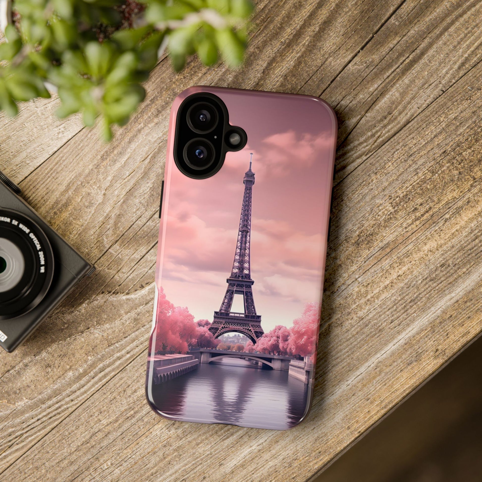Eiffel Tower Paris Tough Cases for iPhones, Samsung, and Pixel