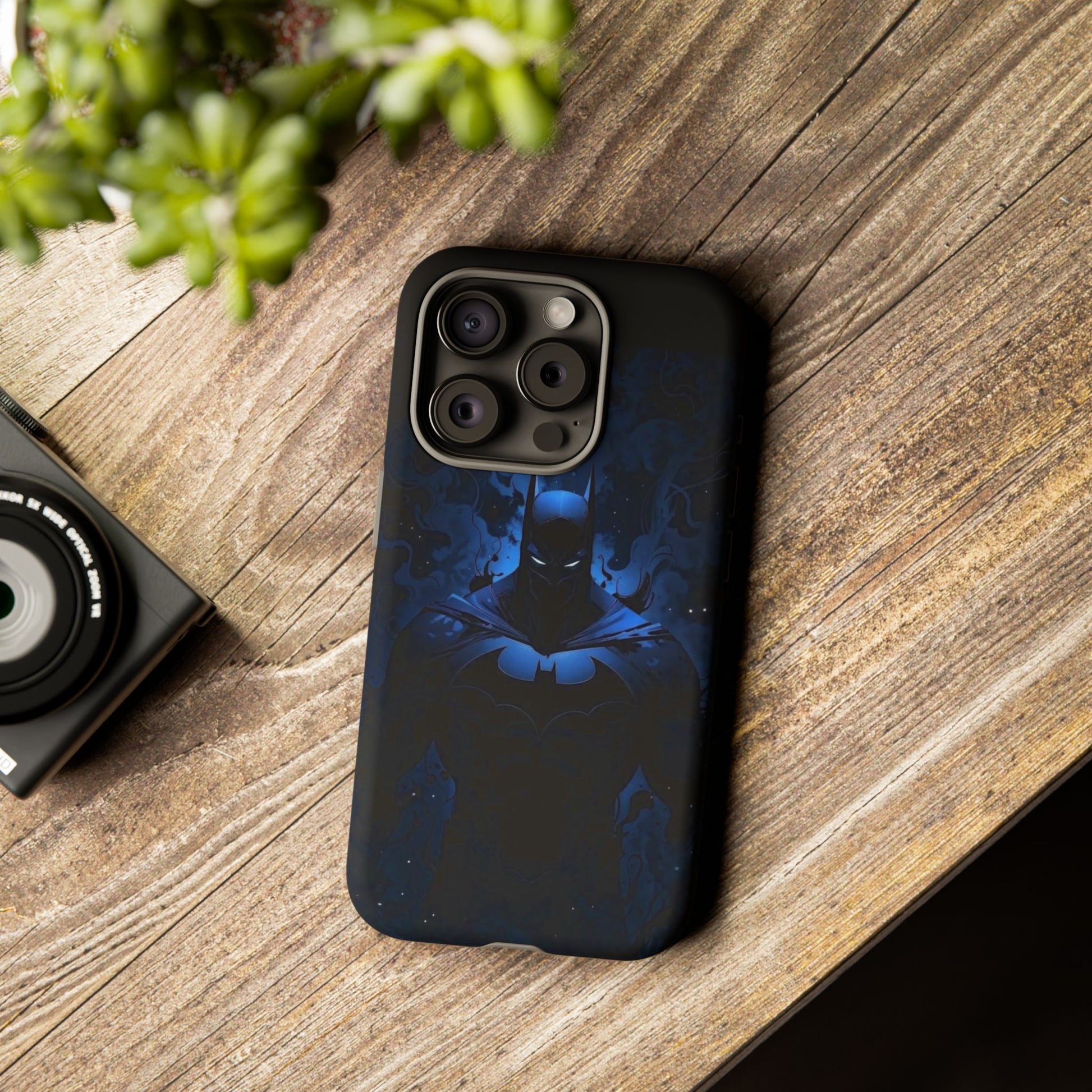 Dark Knight Batman Tough Cases for iPhones, Samsung, and Pixel