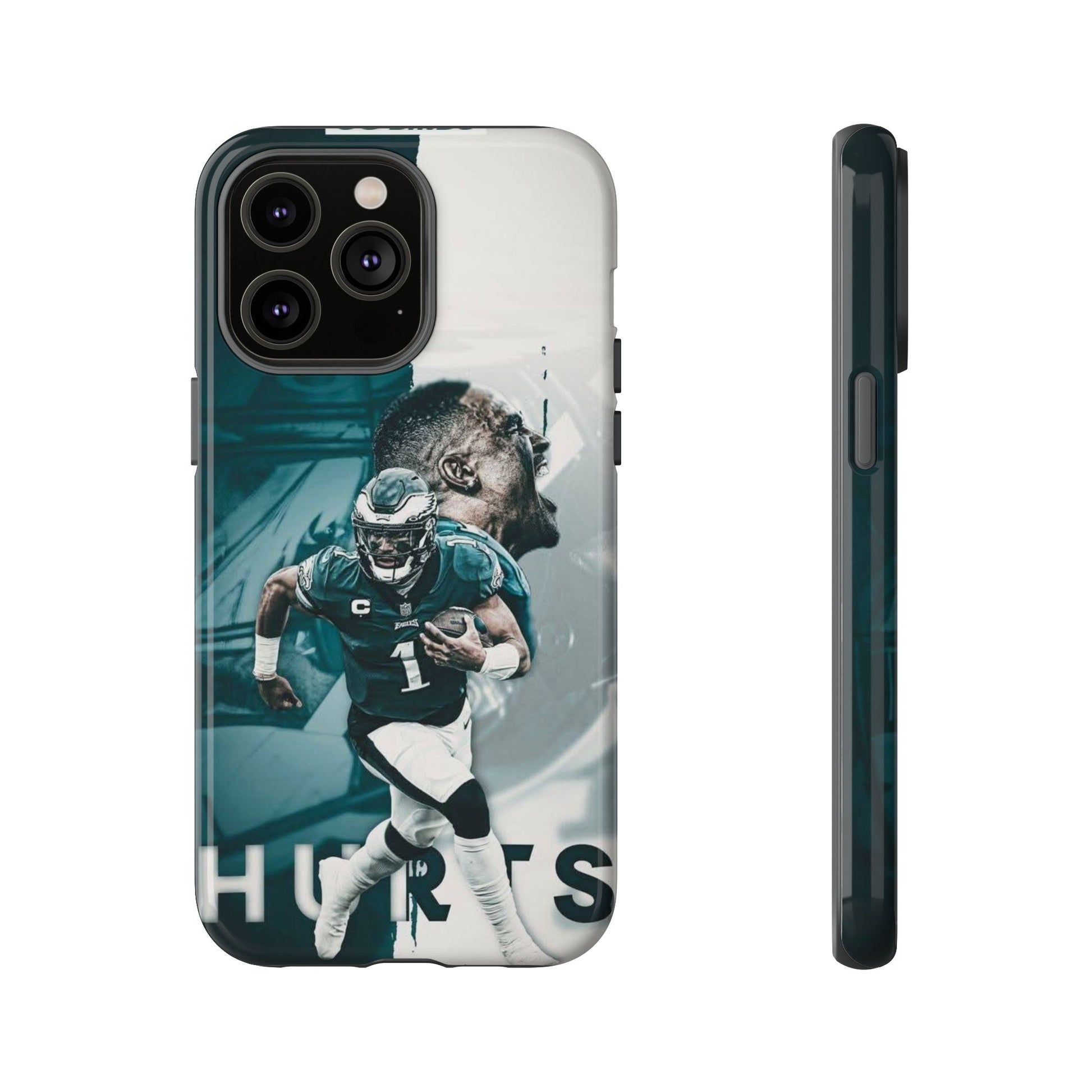 Jalen Hurts Eagles Football Tough Cases for iPhones, Samsung, and Pixel
