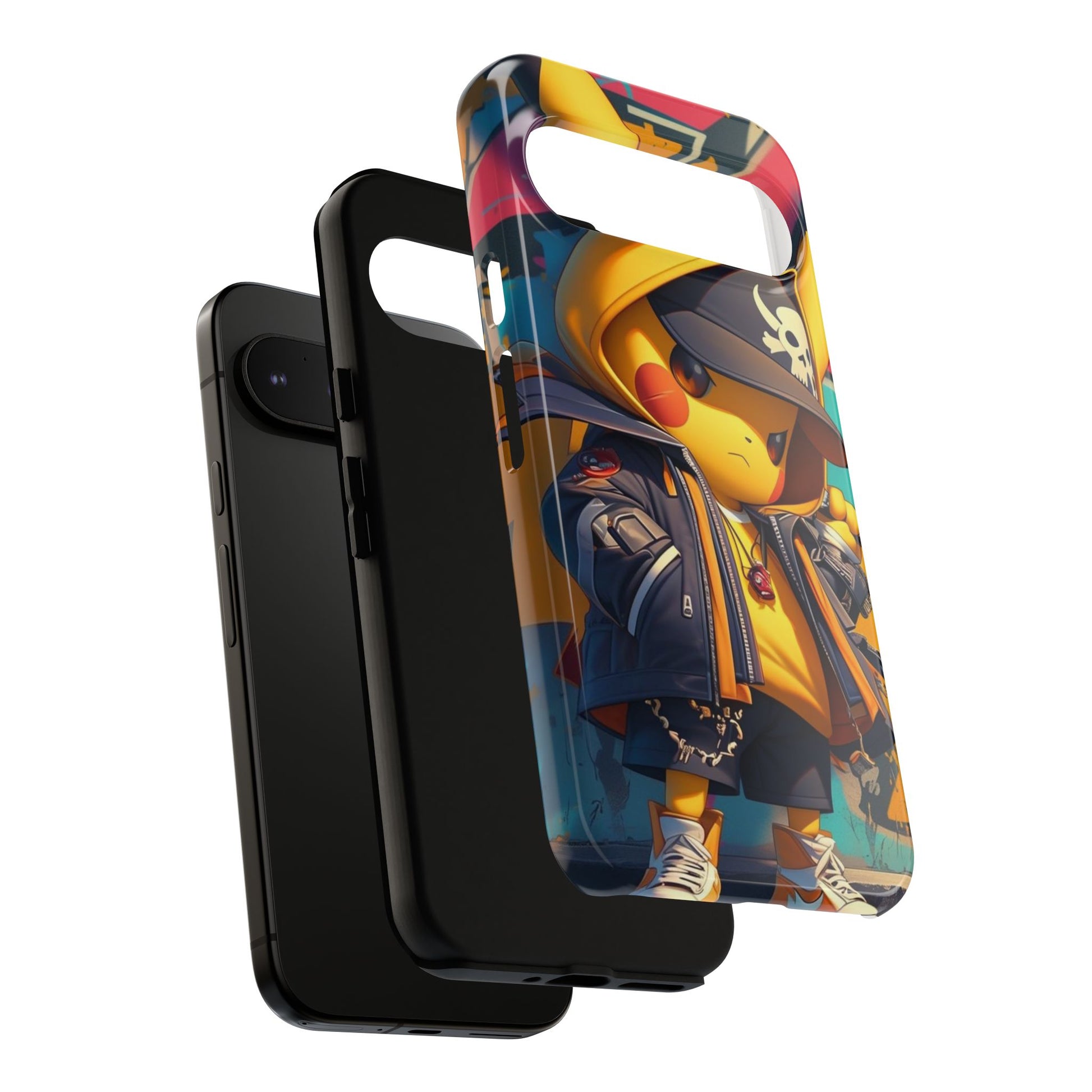 Cute Poke Bear Phone Case, Tough Cases for iPhones, Samsung, and Pixel