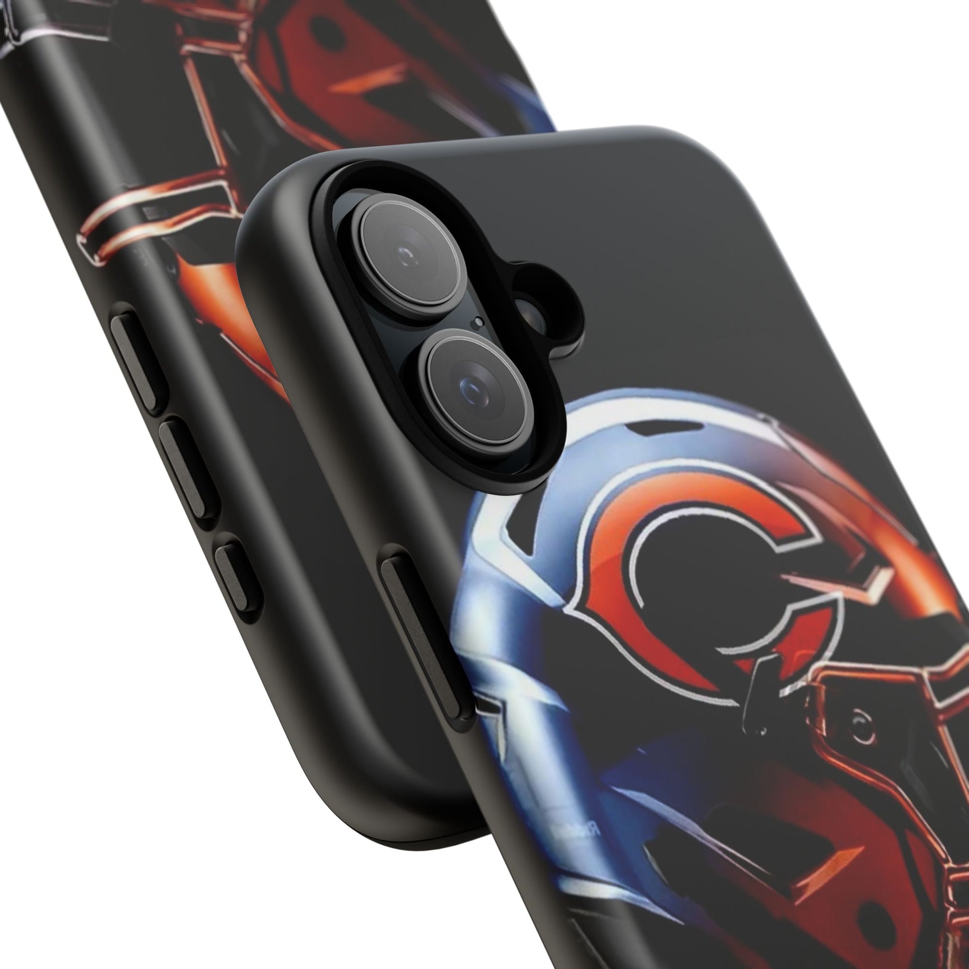 Football Helmet Chicago Bears Phone Case, Tough Cases for iPhones, Samsung, and Pixel