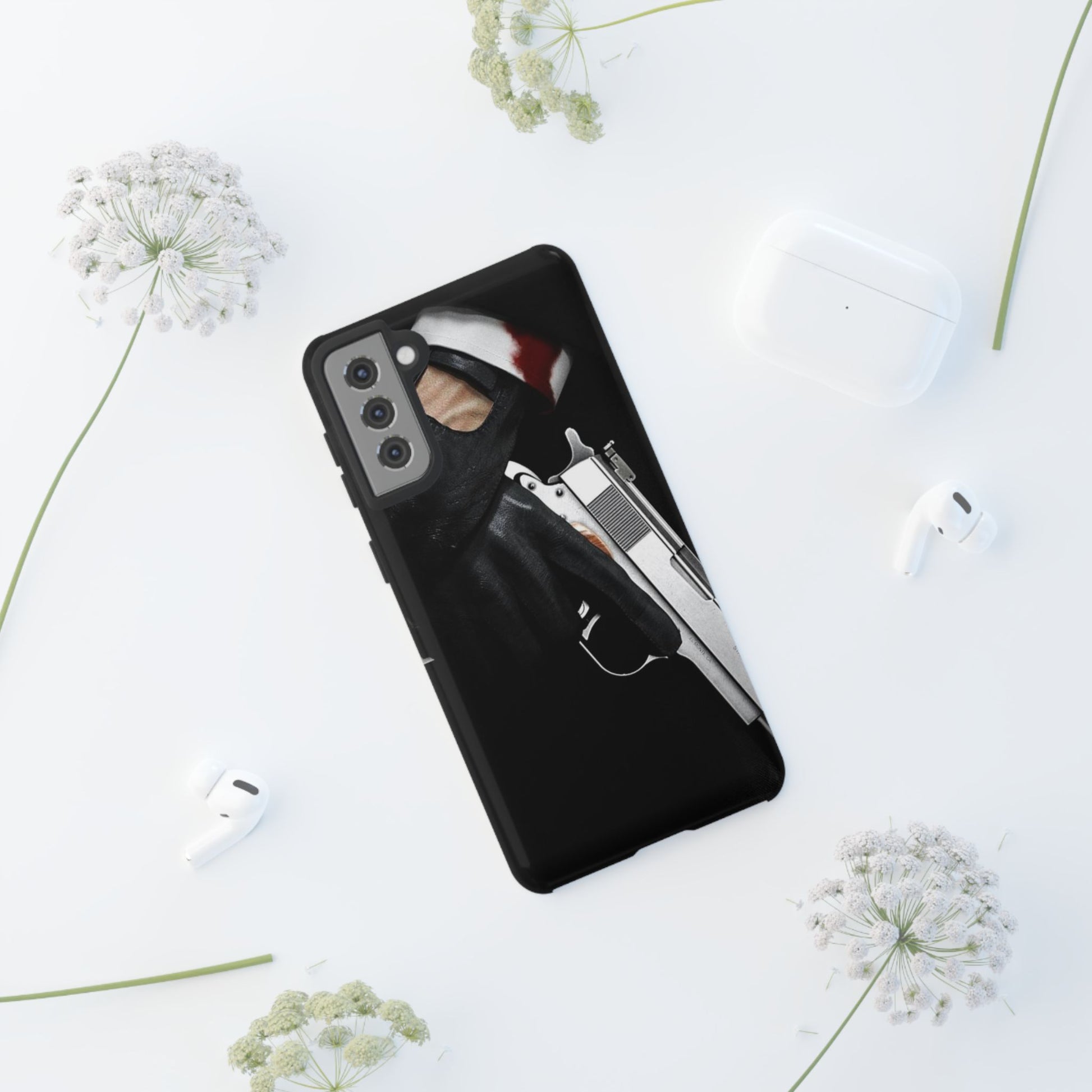 Agent 47 Gamer Phone Case, Tough Cases, Disney Phone for iPhones, Samsung, and Pixel