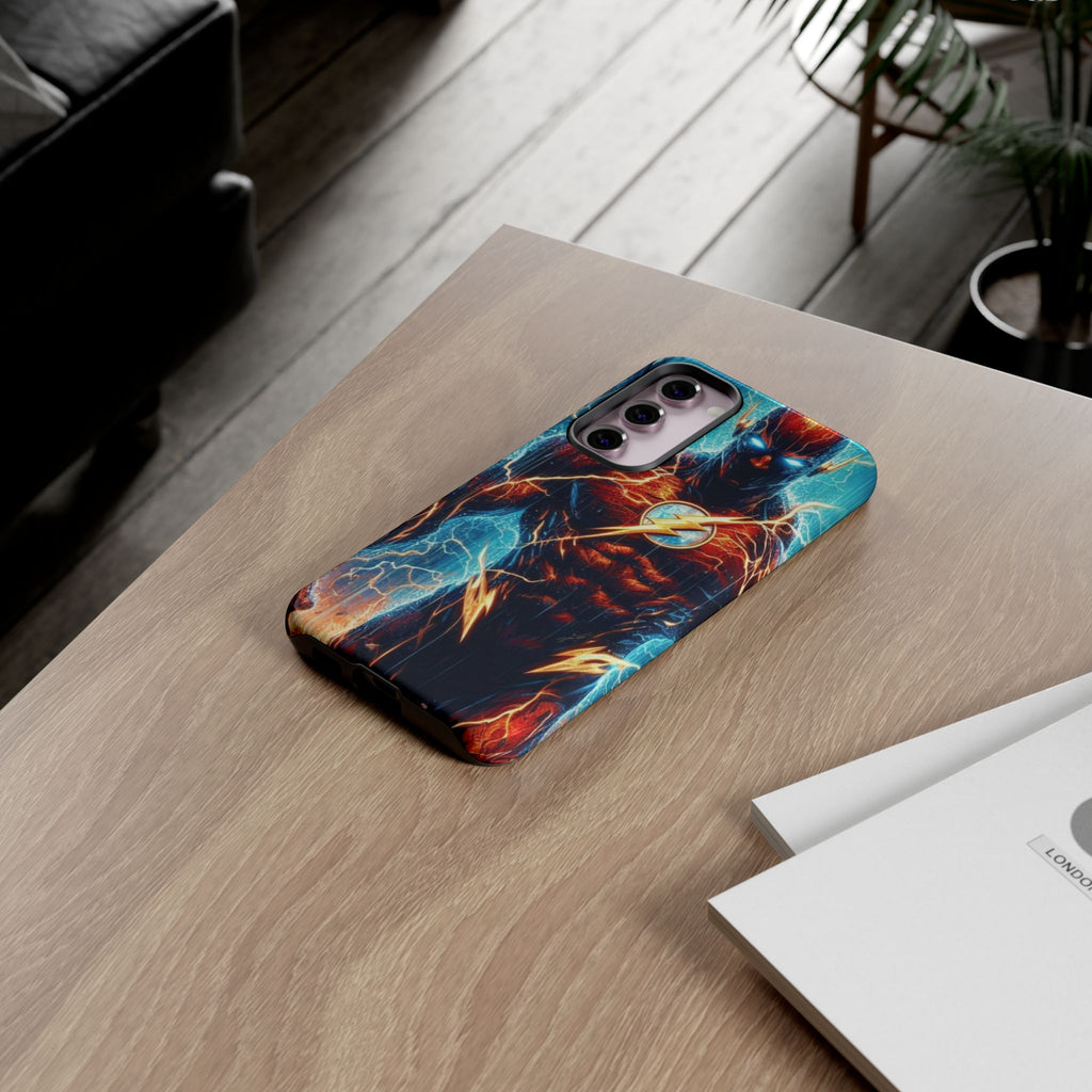 DC Comics The Flash Phone Case, Tough Cases for iPhones, Samsung, and Pixel
