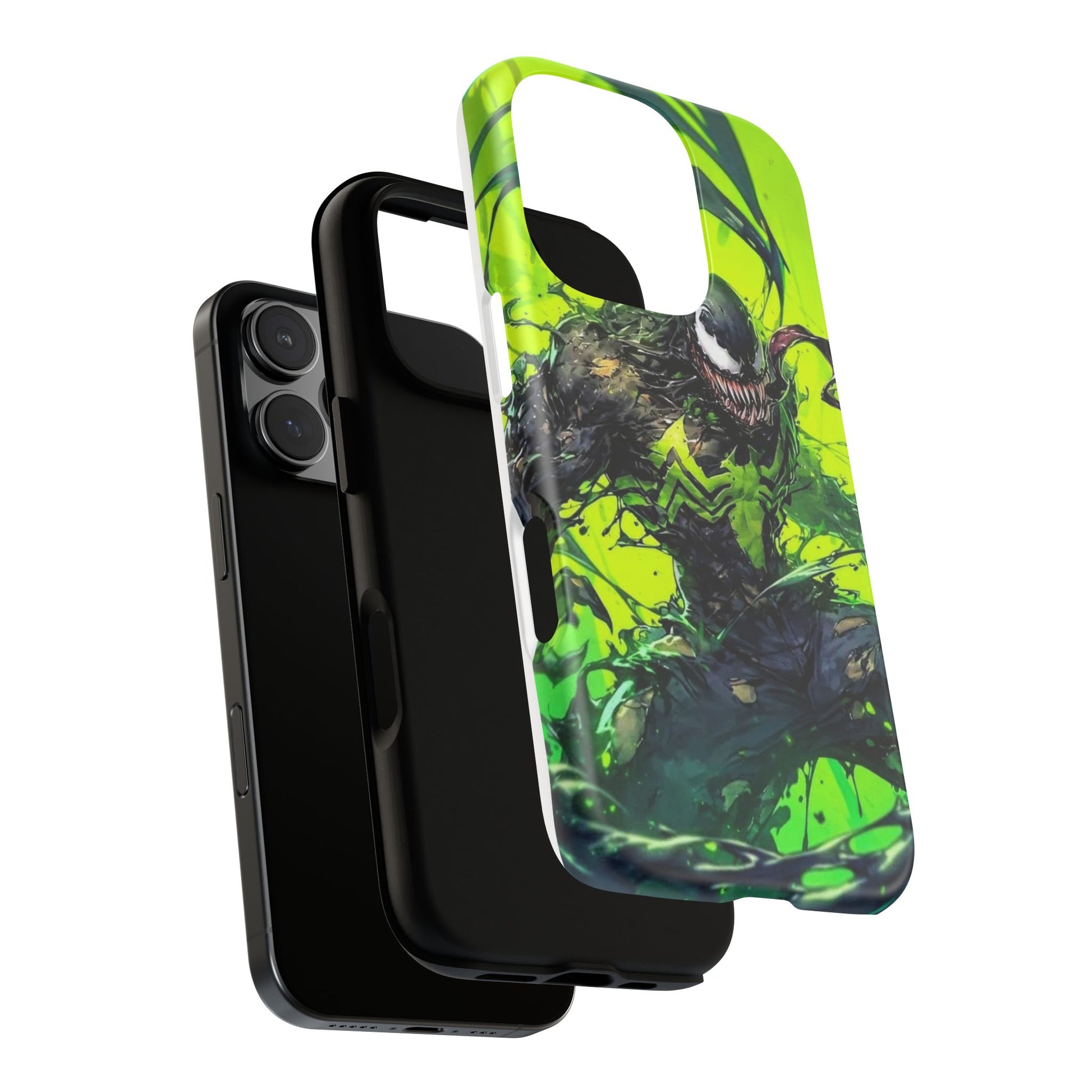Evil Venom Phone Case, Tough Cases, Marvel Comics Phone for iPhones, Samsung, and Pixel
