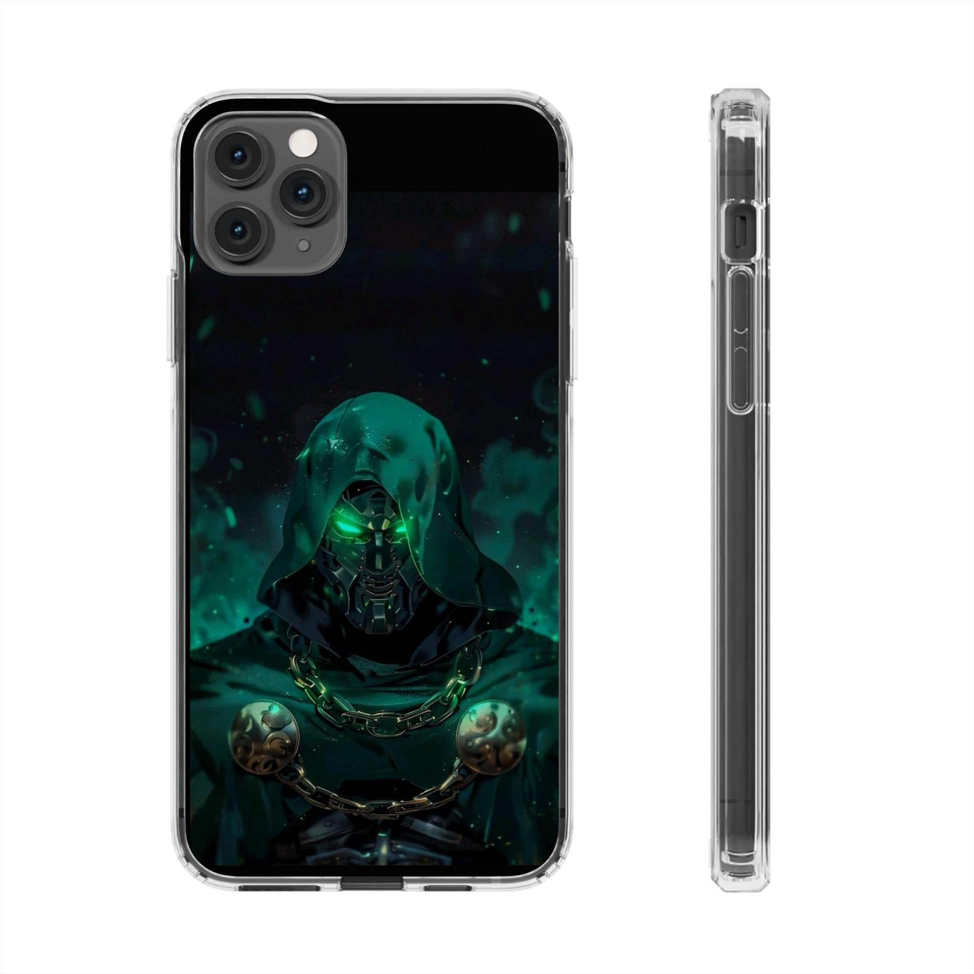 Phone Case, Comic Book Villain Themed Von Doom, Superhero Phone Cover, Geeky