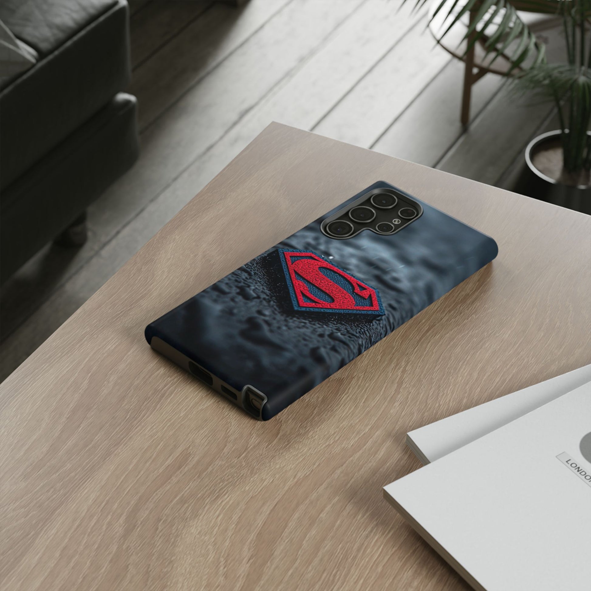 Superman Logo Tough Cases for iPhones, Samsung, and Pixel