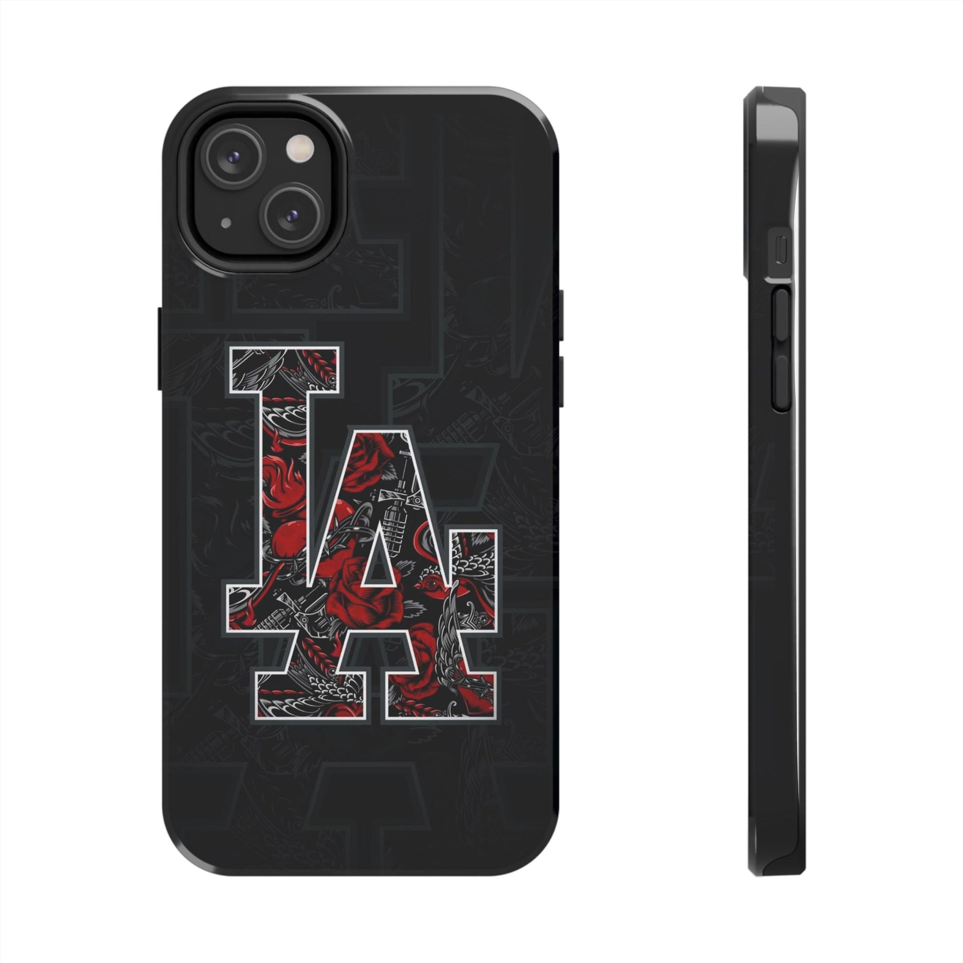 L.A.  Logo Art Inspired 2 Piece Iphone & Samsung Durable Phone Case