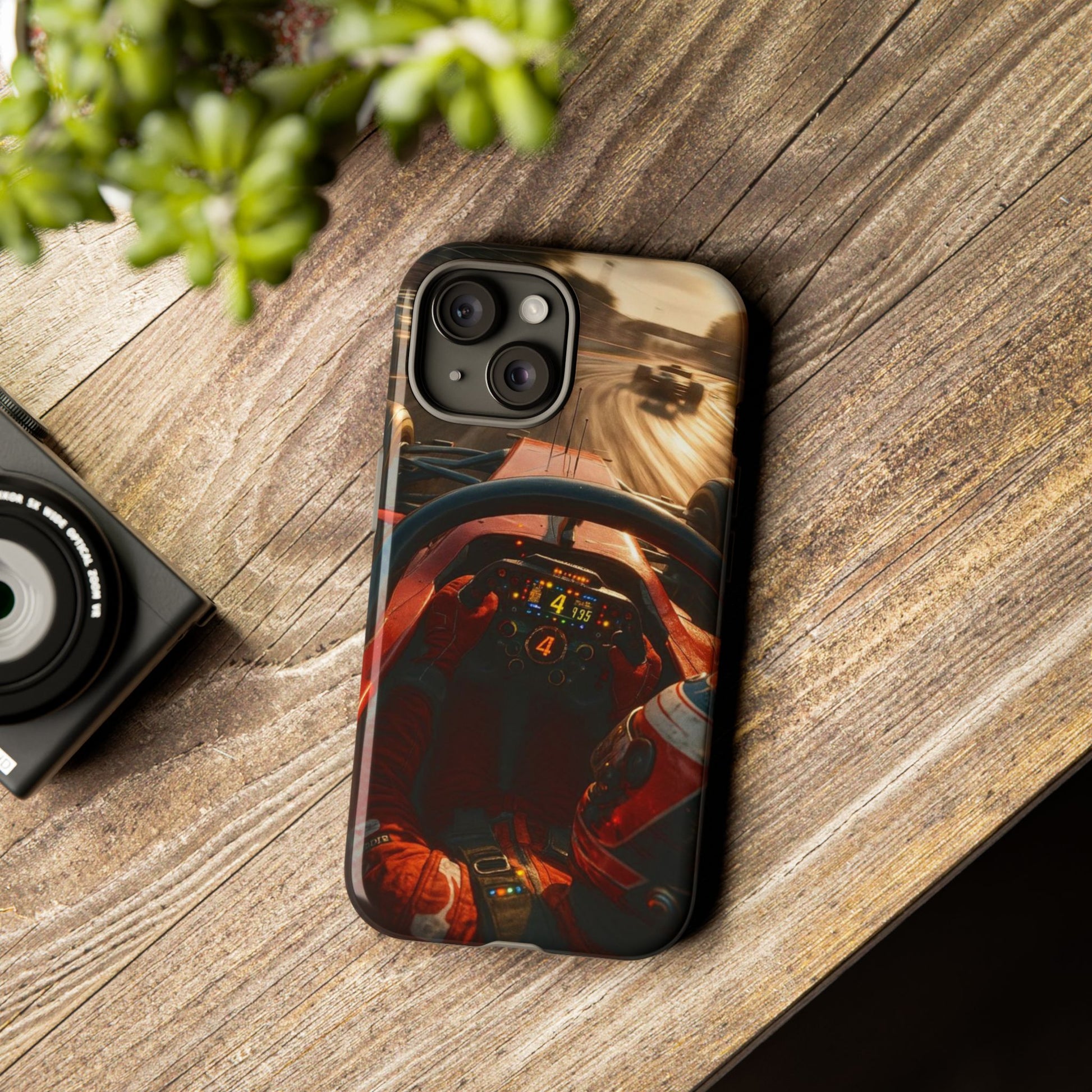 Formula 1 Cockpit Phone Case, Tough Cases for iPhones, Samsung, and Pixel