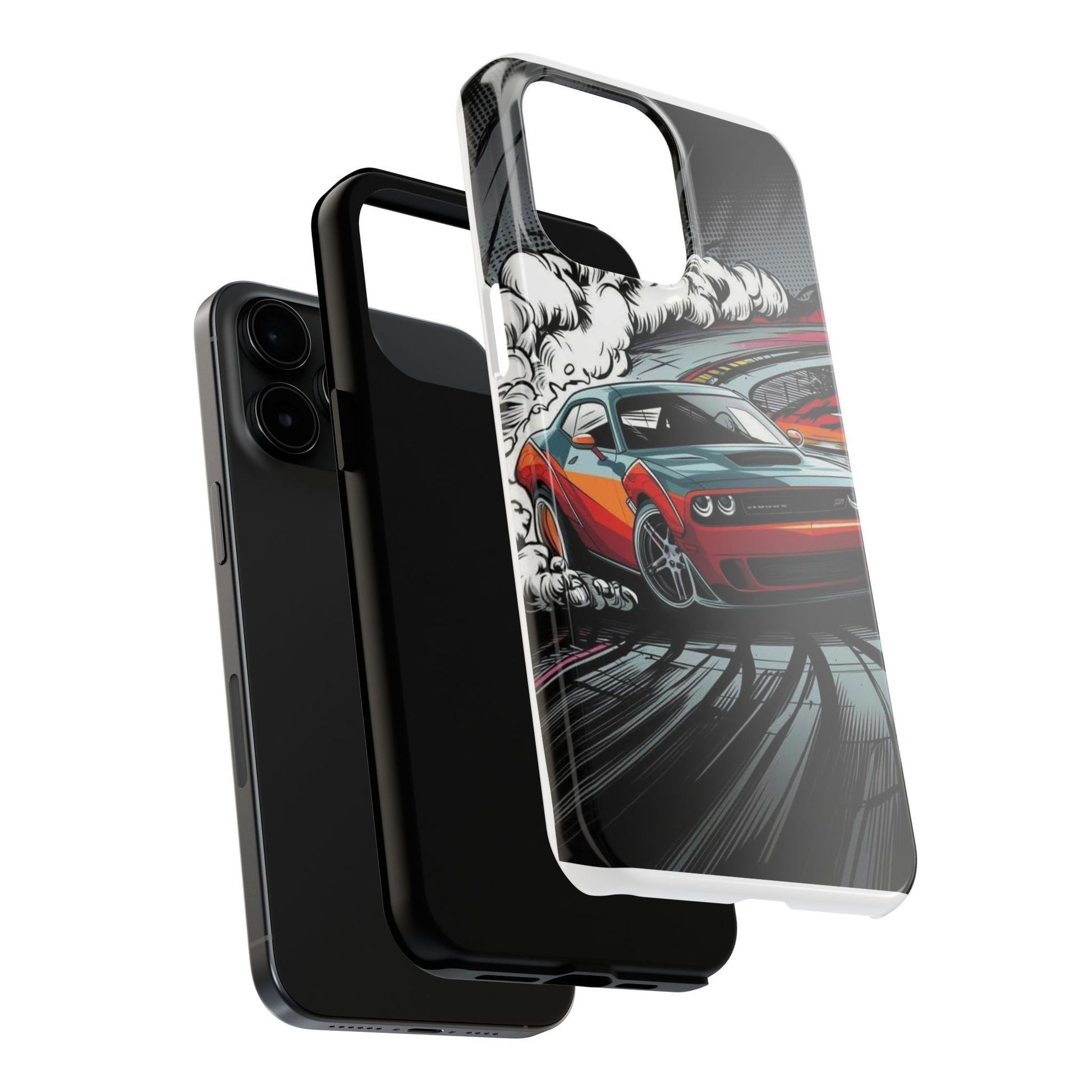 Hot Rod Challenger Theme Phone Case for iPhone & Samsung Galaxy Phones