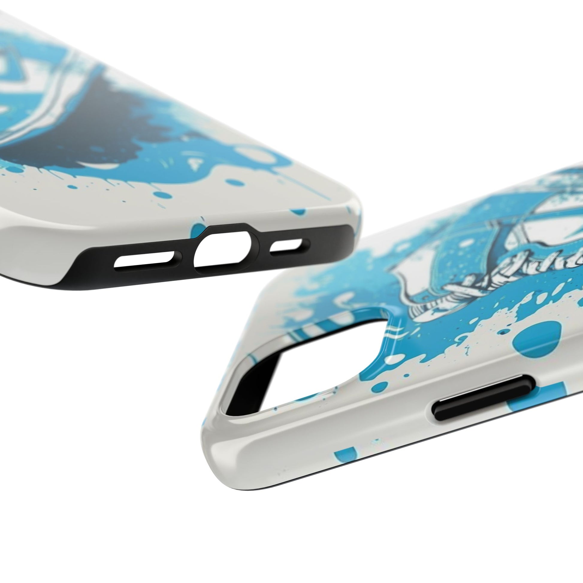 Baby Blue Jordan's Theme Phone Cases for Iphones & Samsung Phones