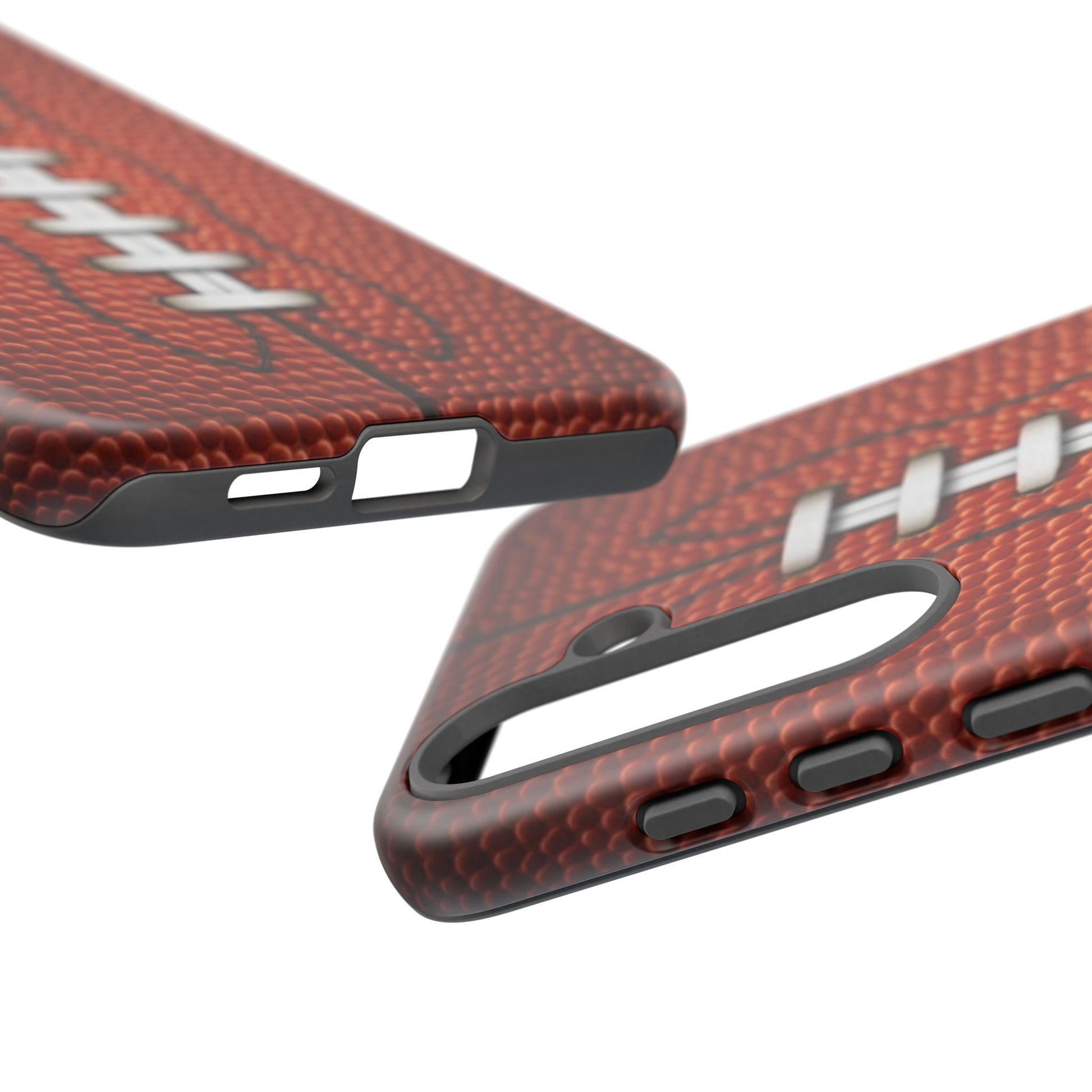 Football Pigskin Print Tough Cases for iPhones, Samsung, and Pixel