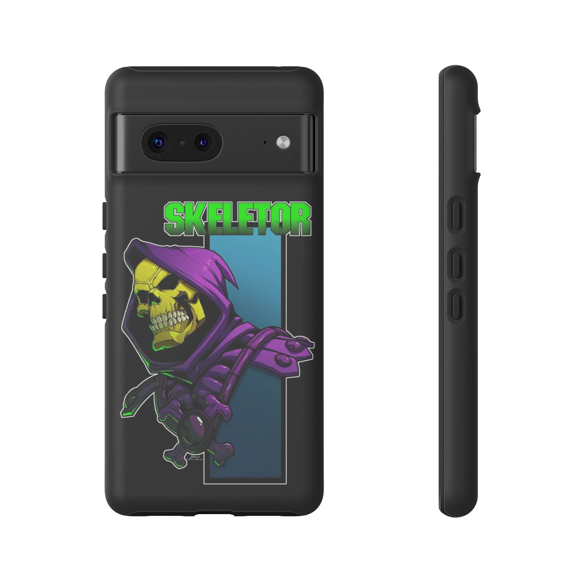 Skeletor Tough Cases for iPhones, Samsung, and Pixel