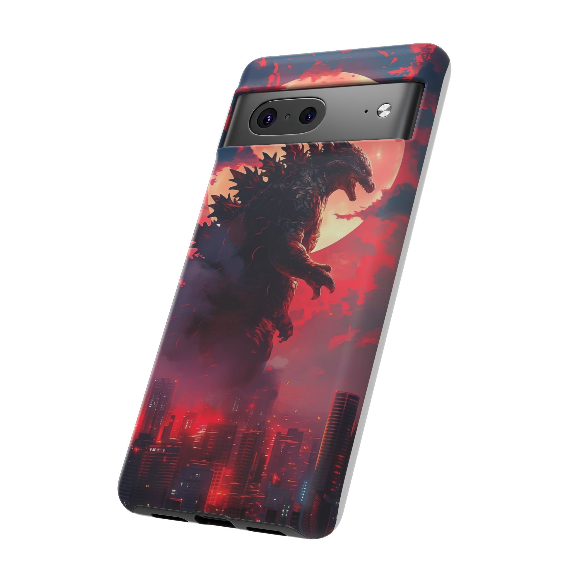 King of Monsters Godzilla Tough Phone Cases for iPhones, Samsung, and Pixel