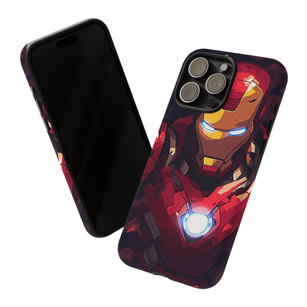 Invincible Iron Man Tough Cases for iPhones, Samsung, and Pixel