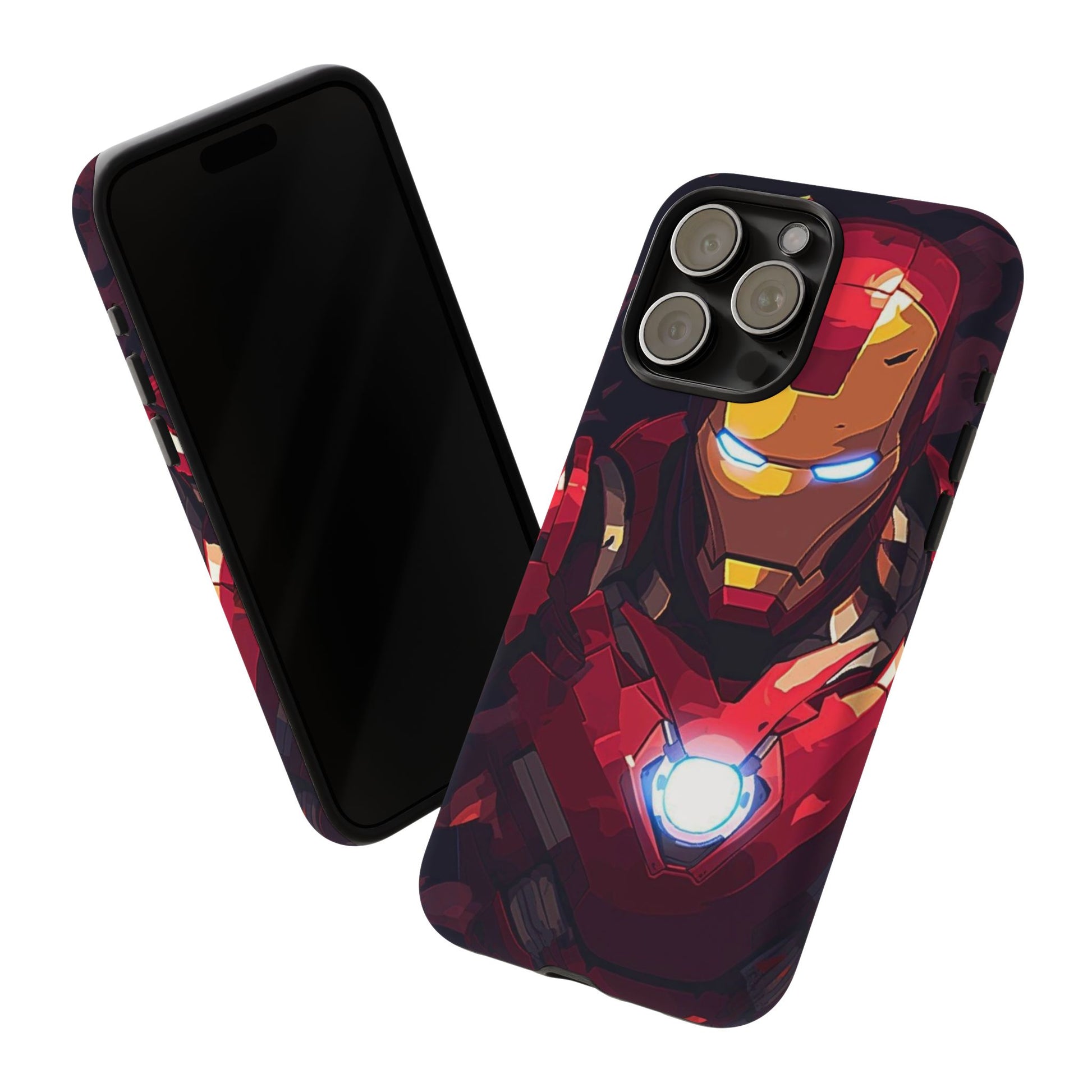 Invincible Iron Man Tough Cases for iPhones, Samsung, and Pixel