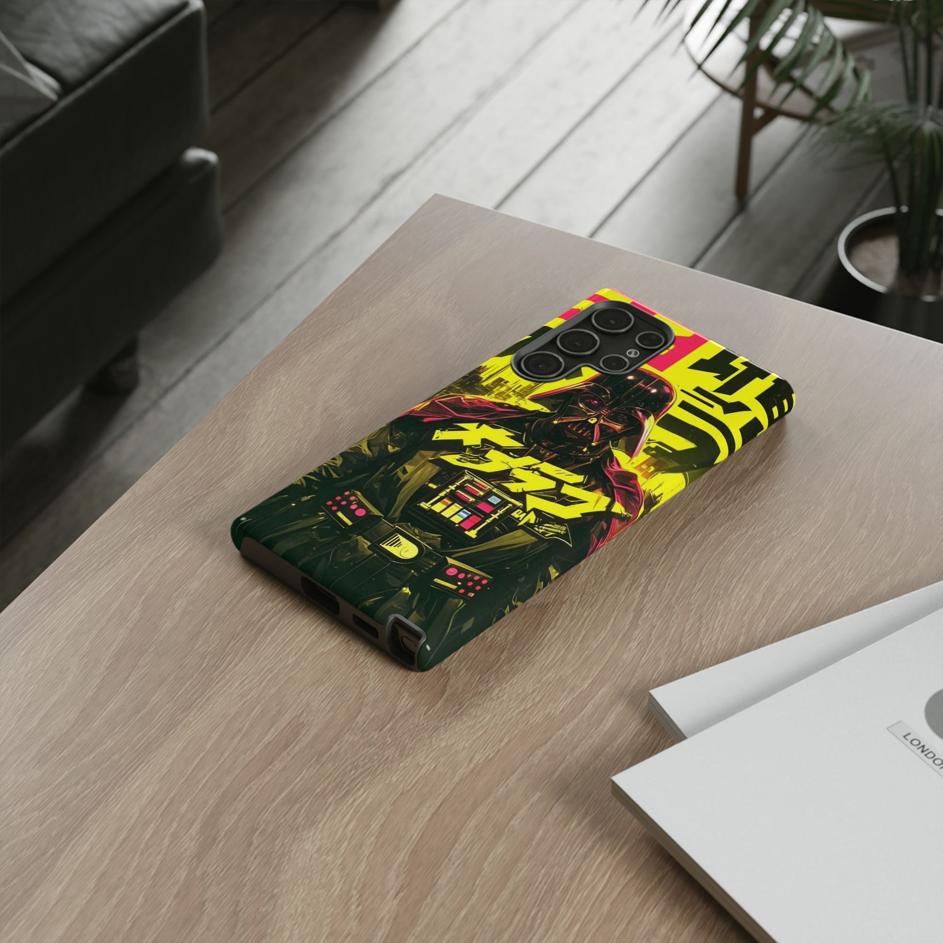 Cyberpunk X Vader Tough Cases for iPhones, Samsung, and Pixel