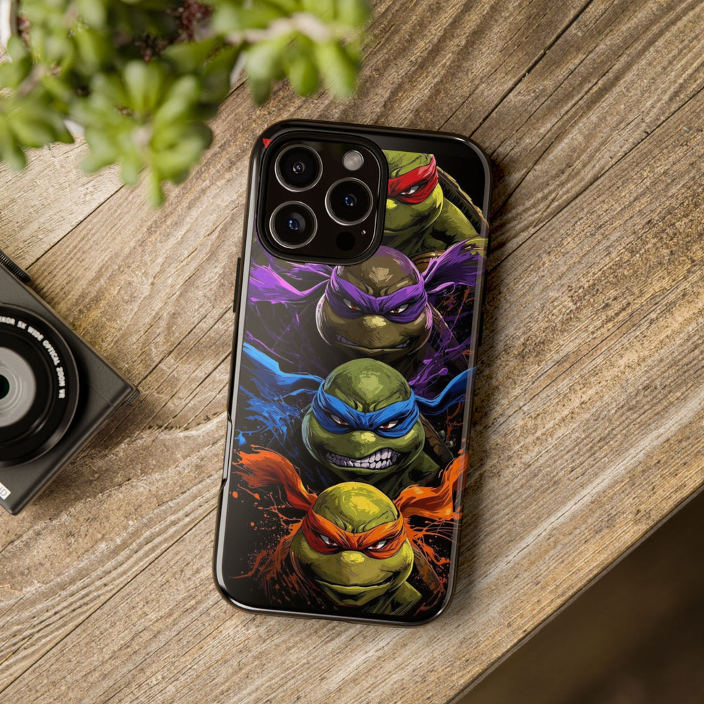 Ninja Turtles Tough Cases for iPhones, Samsung, and Pixel