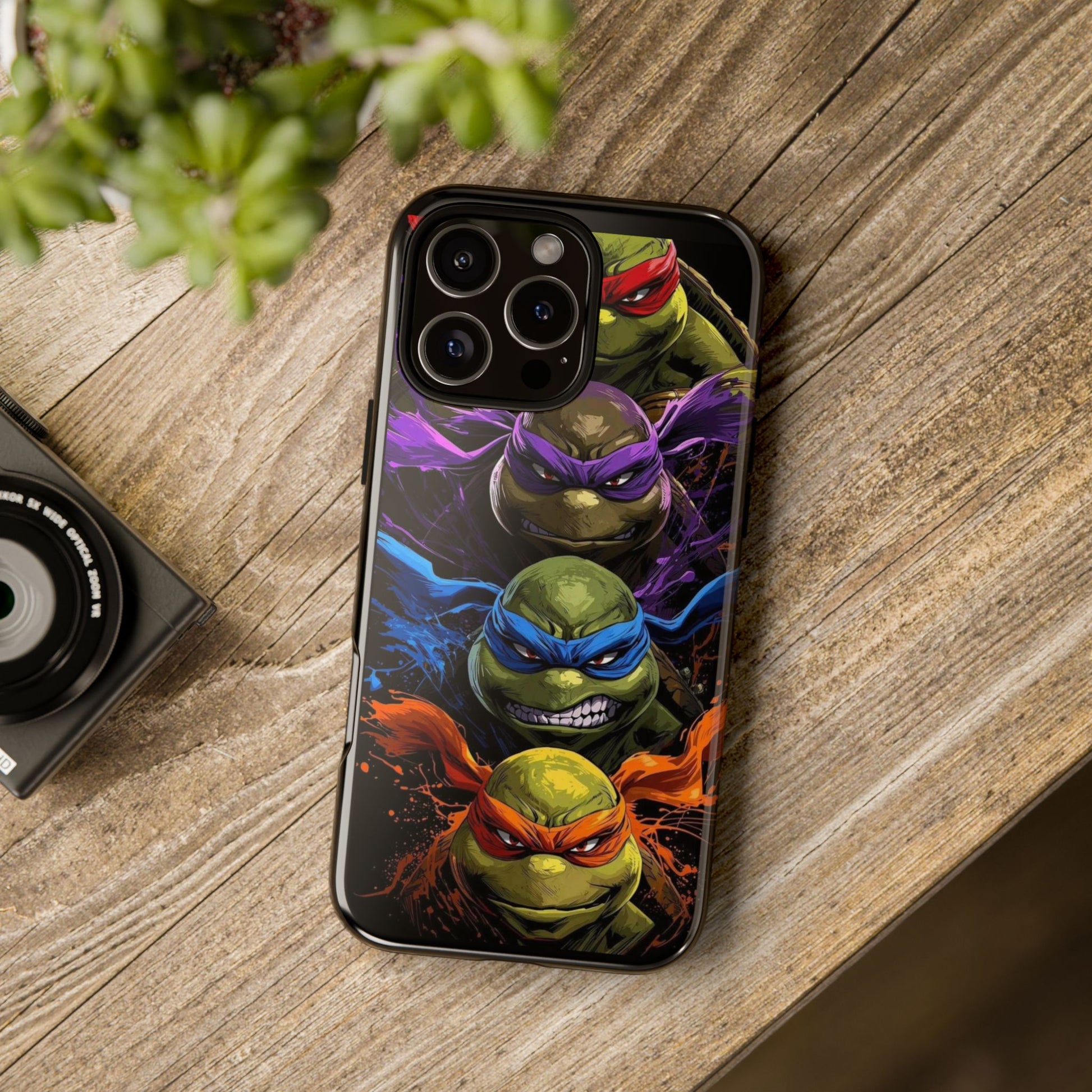 Ninja Turtles Tough Cases for iPhones, Samsung, and Pixel
