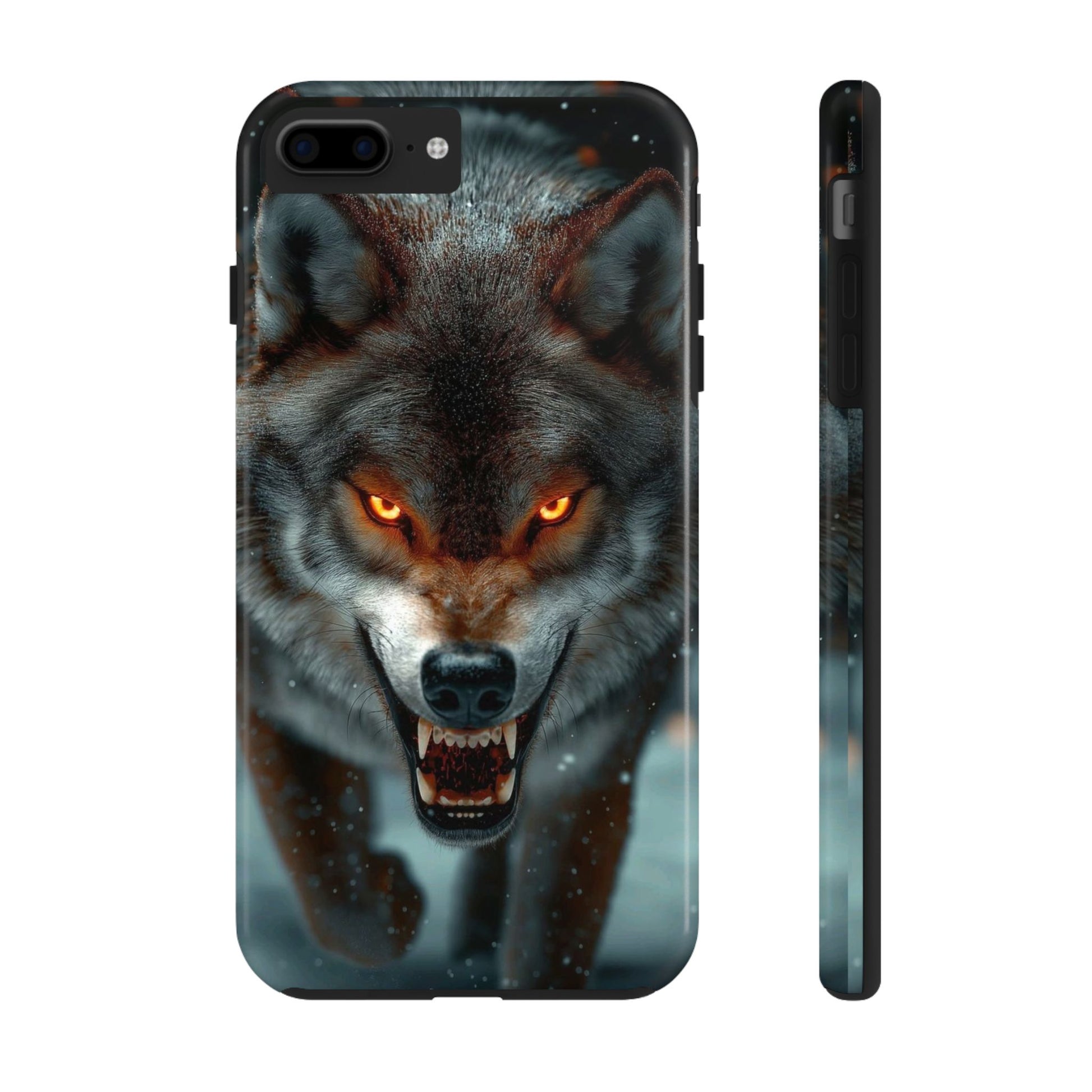 Alpha Male Wolf Themed Tough Phone Cases for Iphones & Samsung Phones