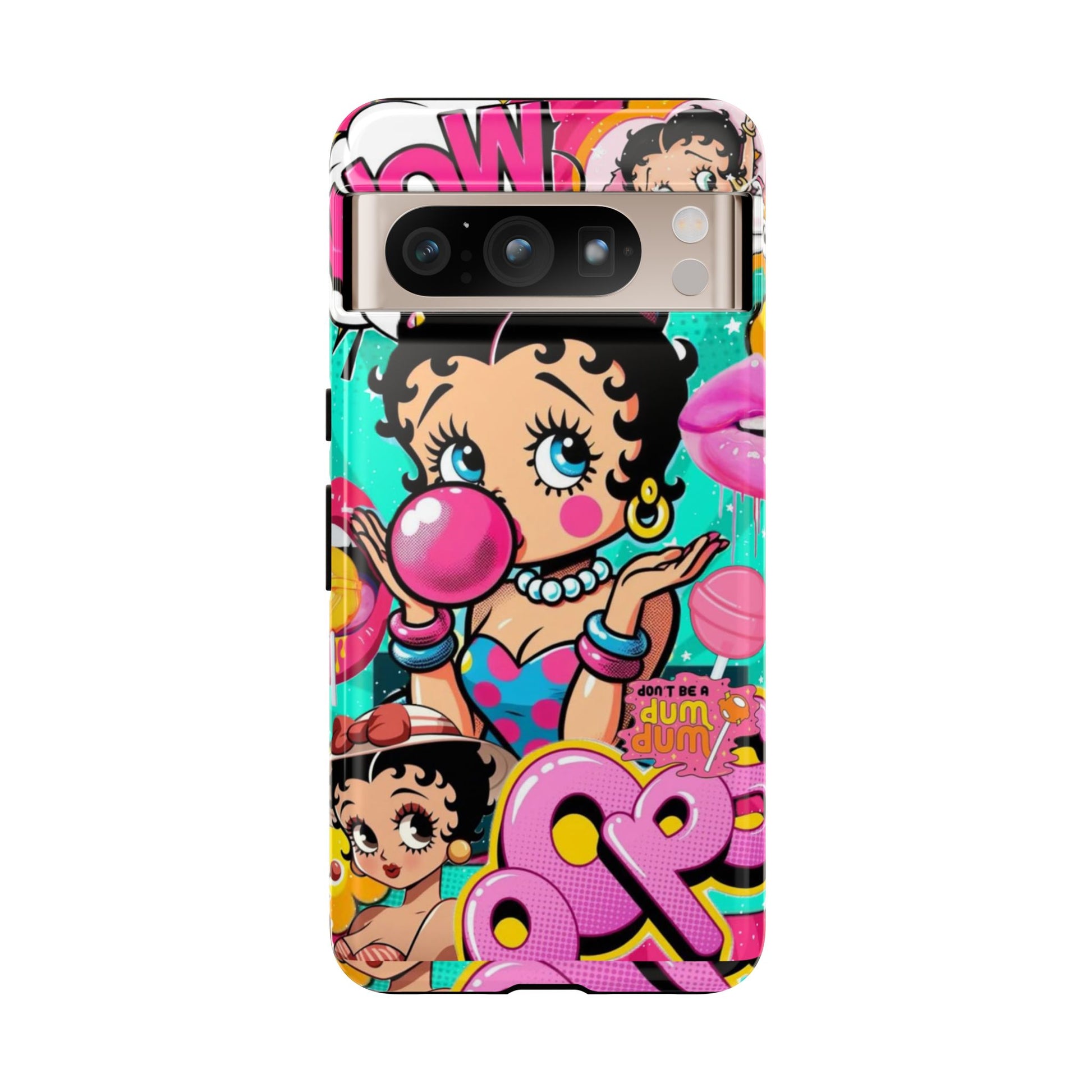 Betty Boop Comic Strip Phone Case for iPhone, Samsung Galaxy, & Pixel Phones