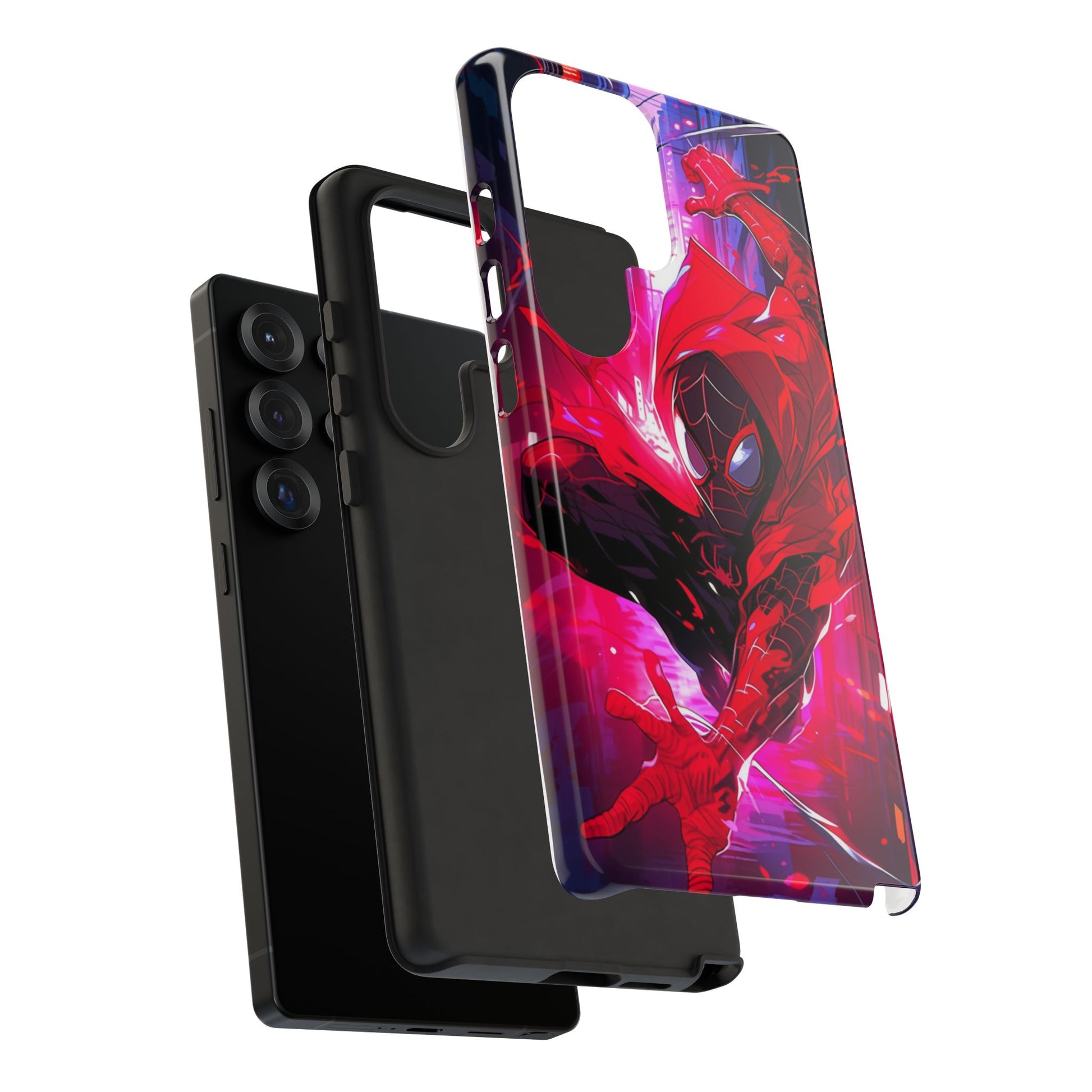 Miles Morales Spiderman Phone Case, Tough Cases for iPhones, Samsung, and Pixel