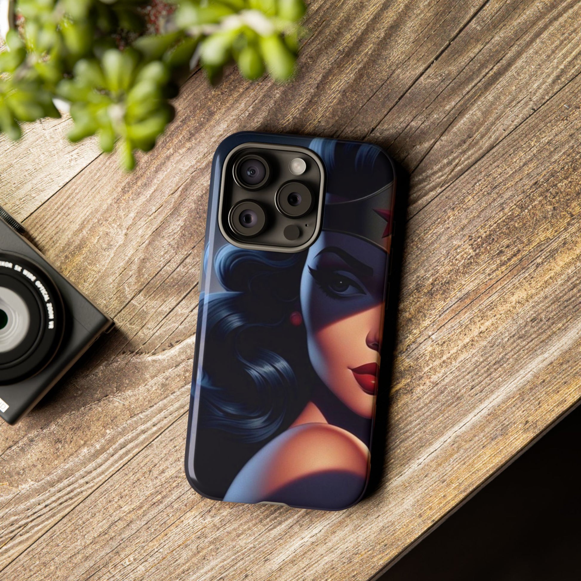 Classic Comics Wonder Woman Tough Cases for iPhones, Samsung, and Pixel