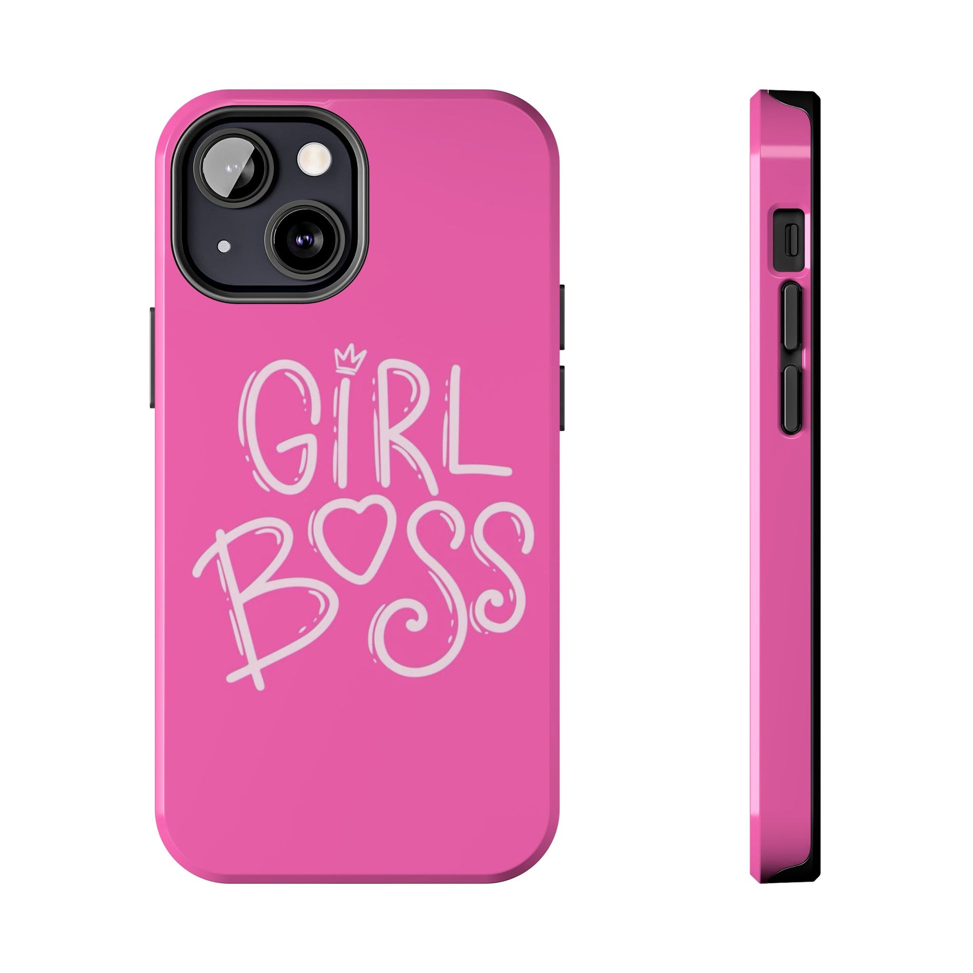 Girl Boss Girly Theme Phone Cases for iPhones & Samsung Phones