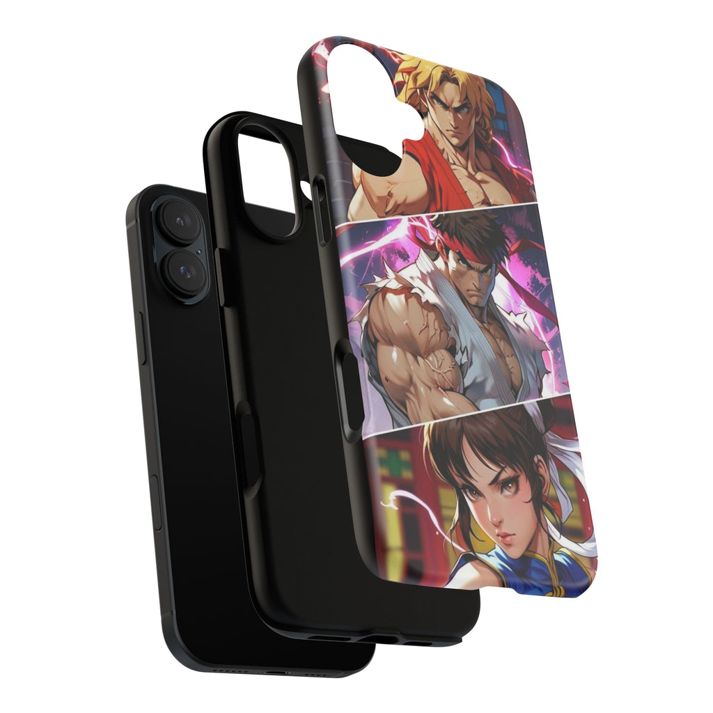 Street Fighter Gamer Theme Tough Cases for iPhones, Samsung, and Pixel