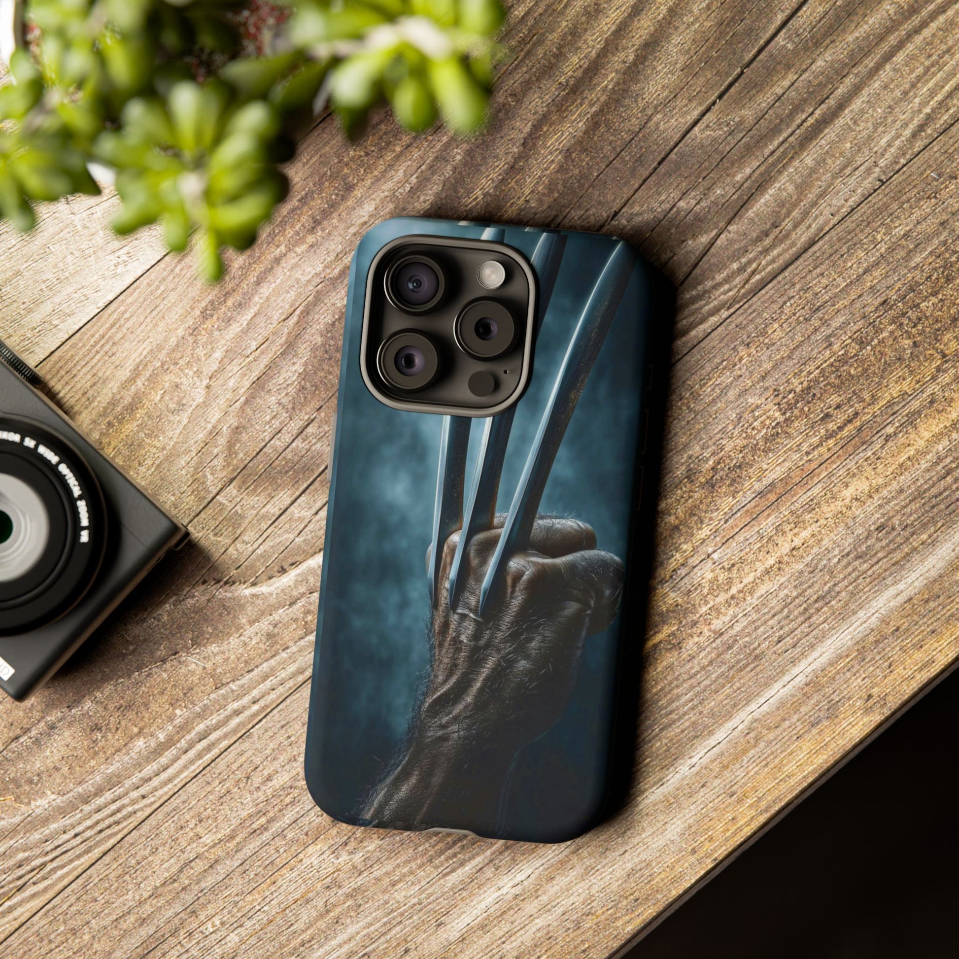 Logan's Claws Wolverine Tough Cases for iPhones, Samsung, and Pixel