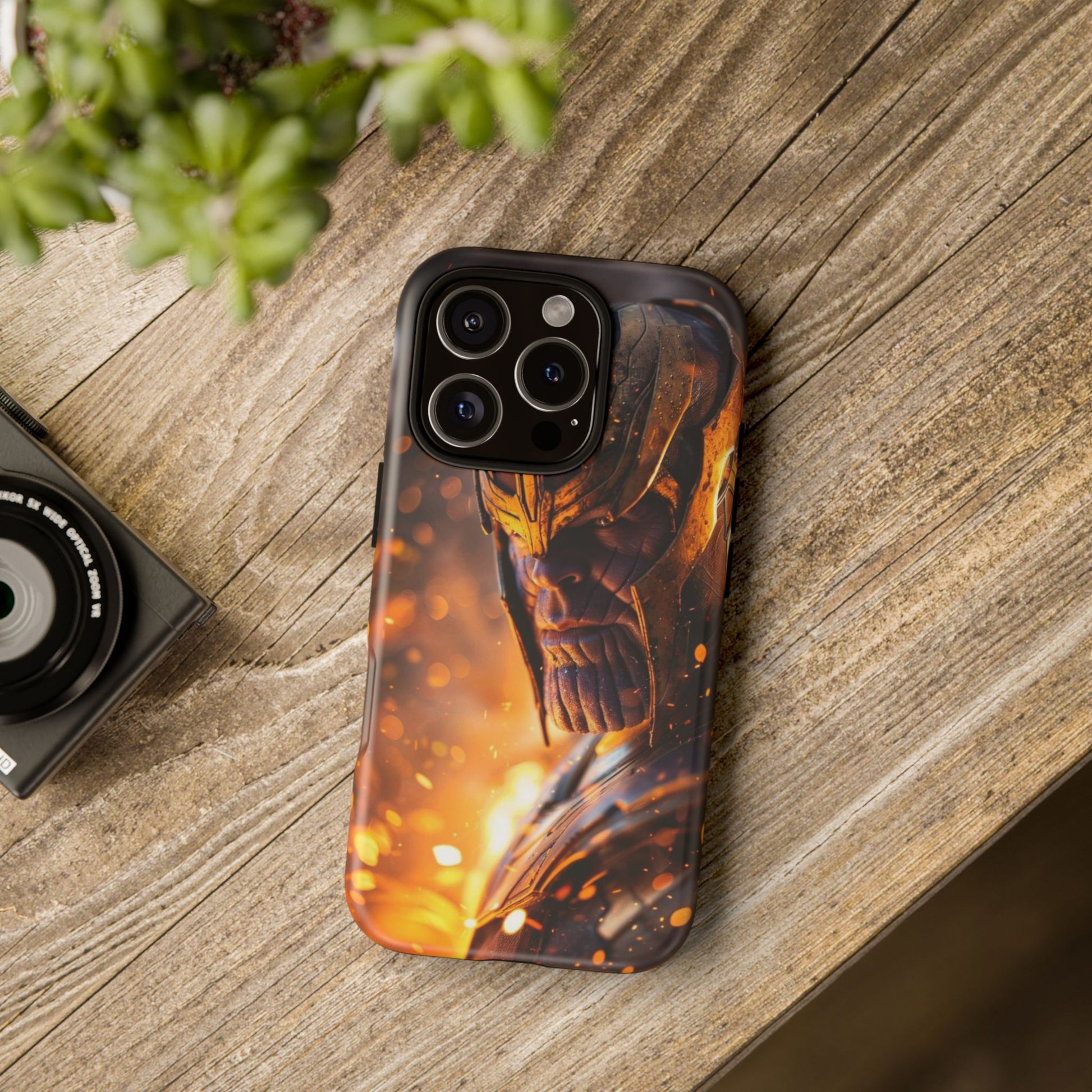 Marvel Villain Thanos Tough Cases for iPhones, Samsung, and Pixel