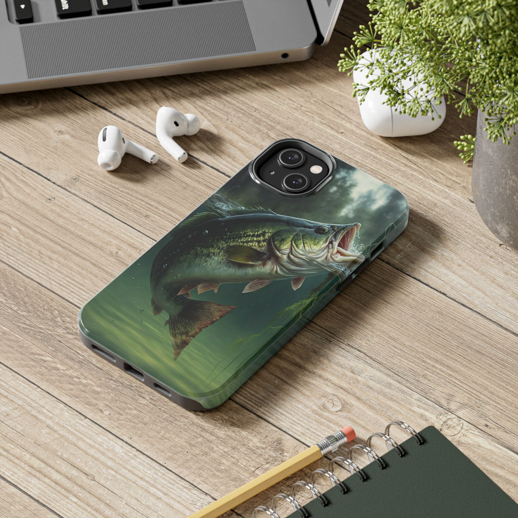 Large Mouth Bass Theme Phone Cases for iPhones & Samsung Phones