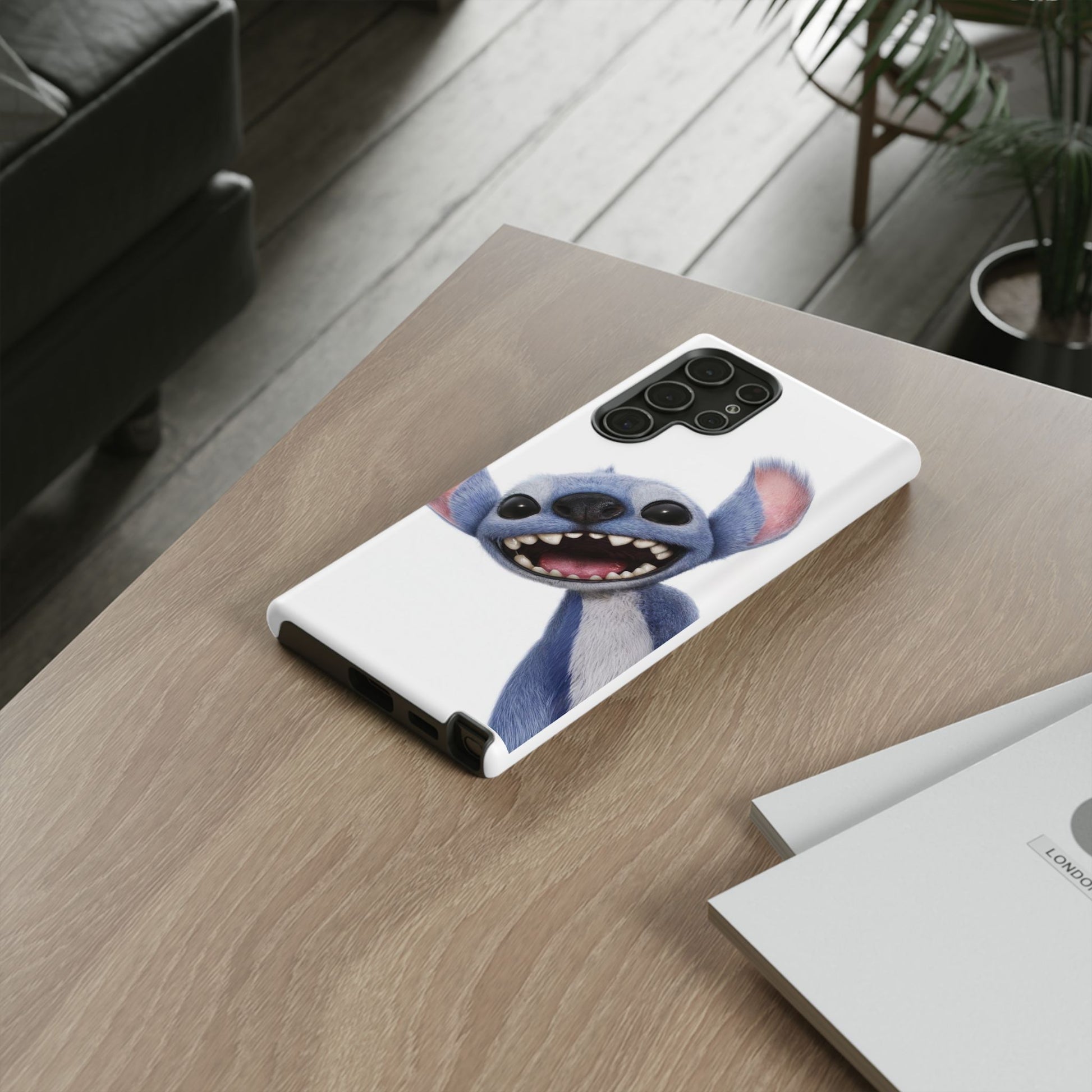 Stitch Themed Phone Case for iPhone, Samsung Galaxy, & Pixel Phones