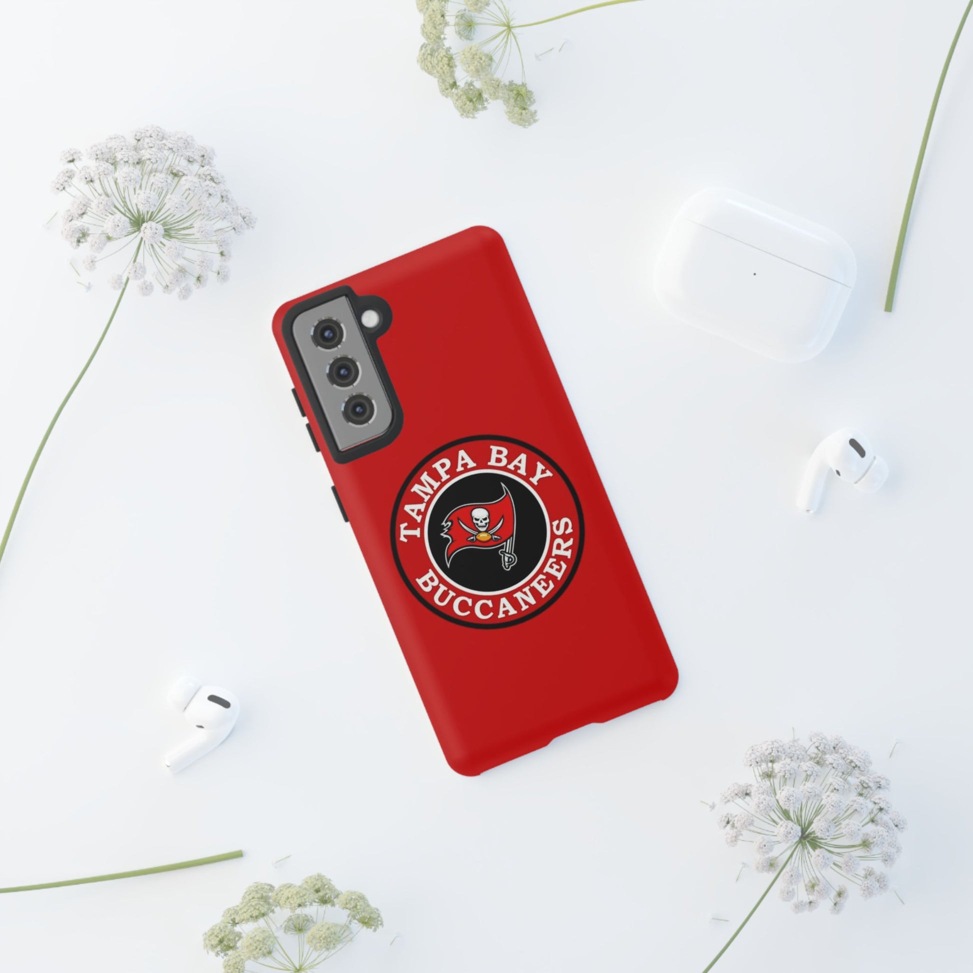 Football Tampa Bay Bucs Logo Tough Cases for iPhones, Samsung, and Pixel