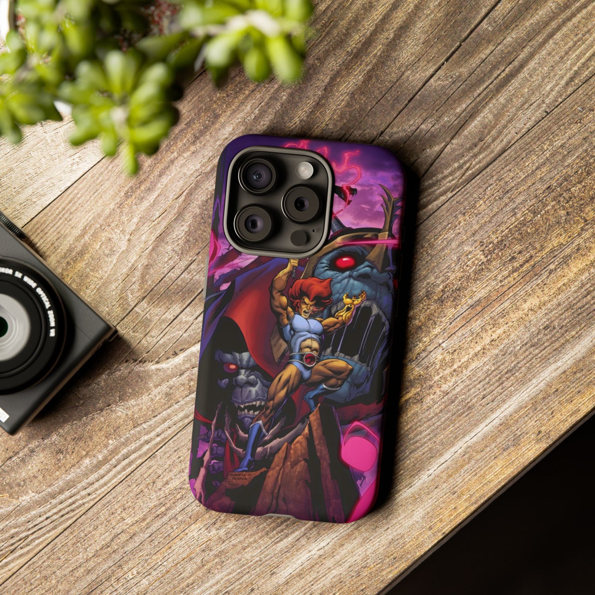 Thundercats Lion O x Mumra Tough Cases for iPhones, Samsung, and Pixel