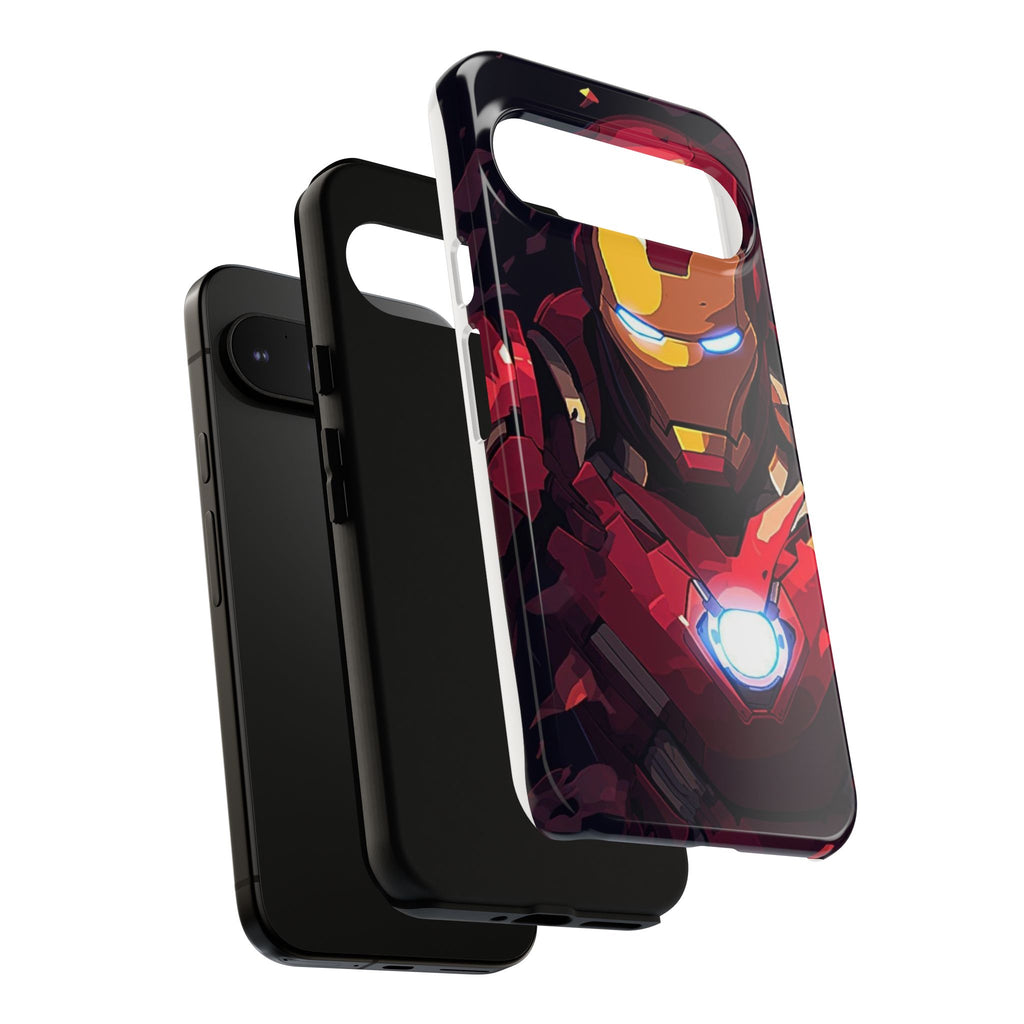 Invincible Iron Man Tough Cases for iPhones, Samsung, and Pixel