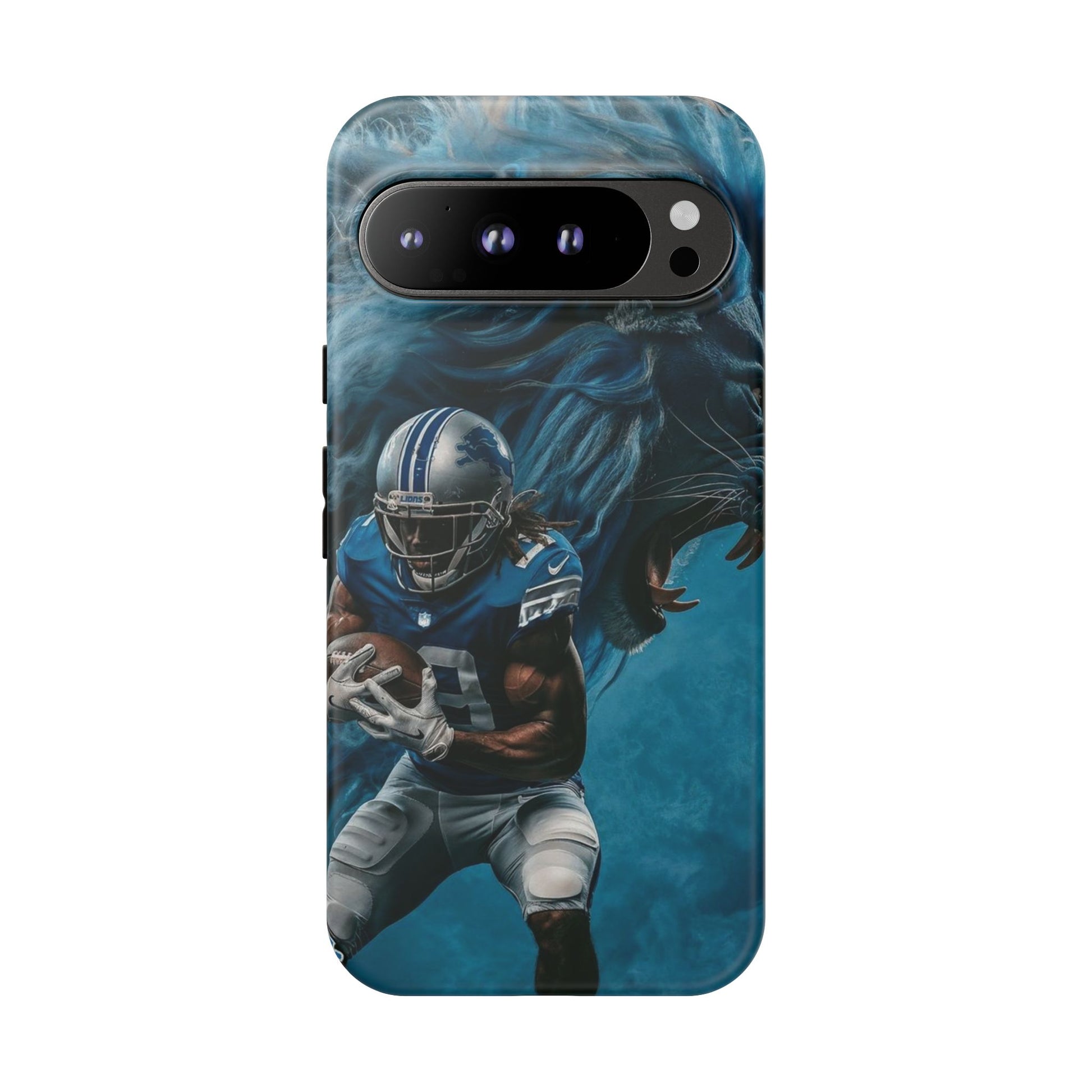 Detroit Lions Player Football Phone Case, Tough Cases for iPhones, Samsung, and Pixel