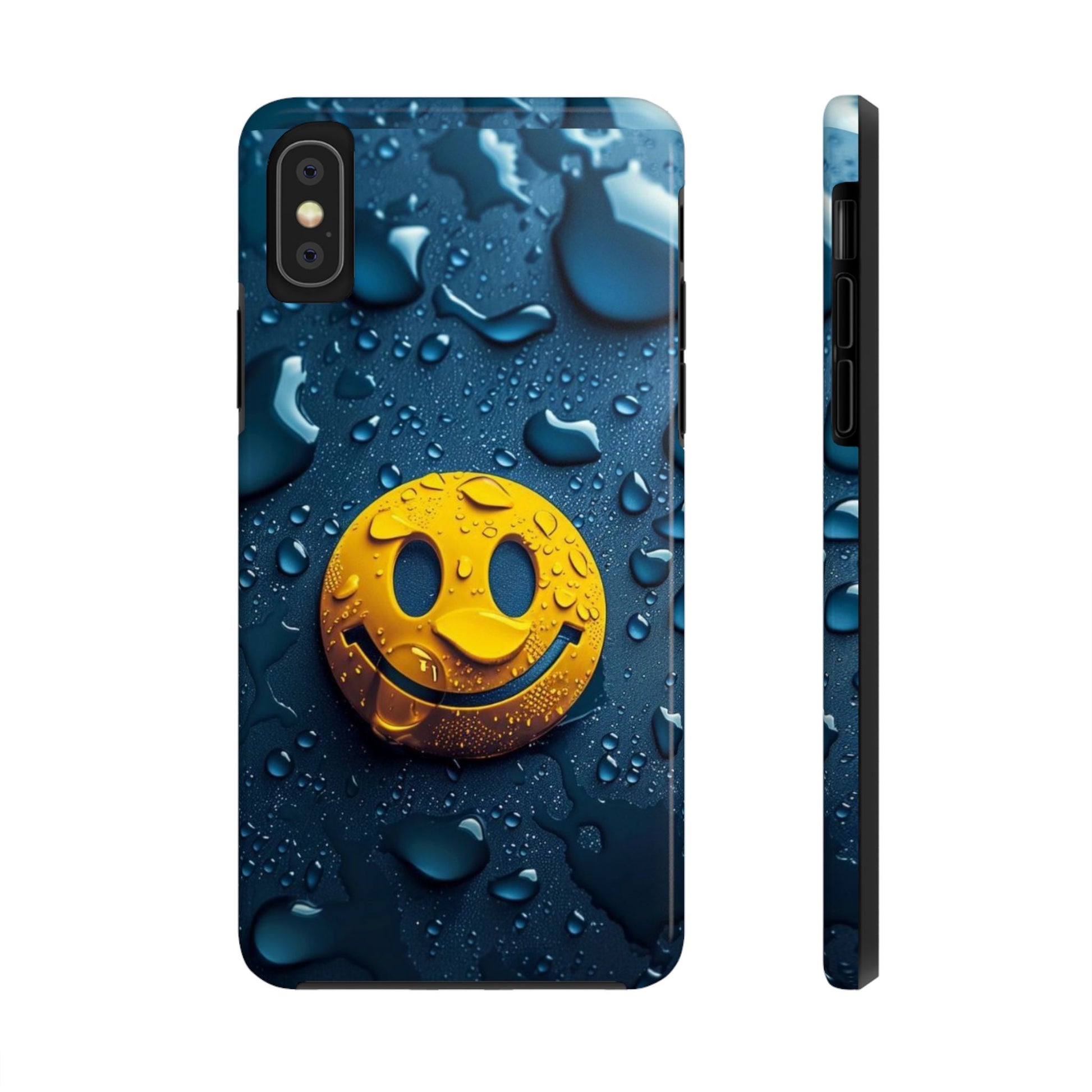 Be Happy Smiley Face Phone Cases for iPhones & Samsung Phones