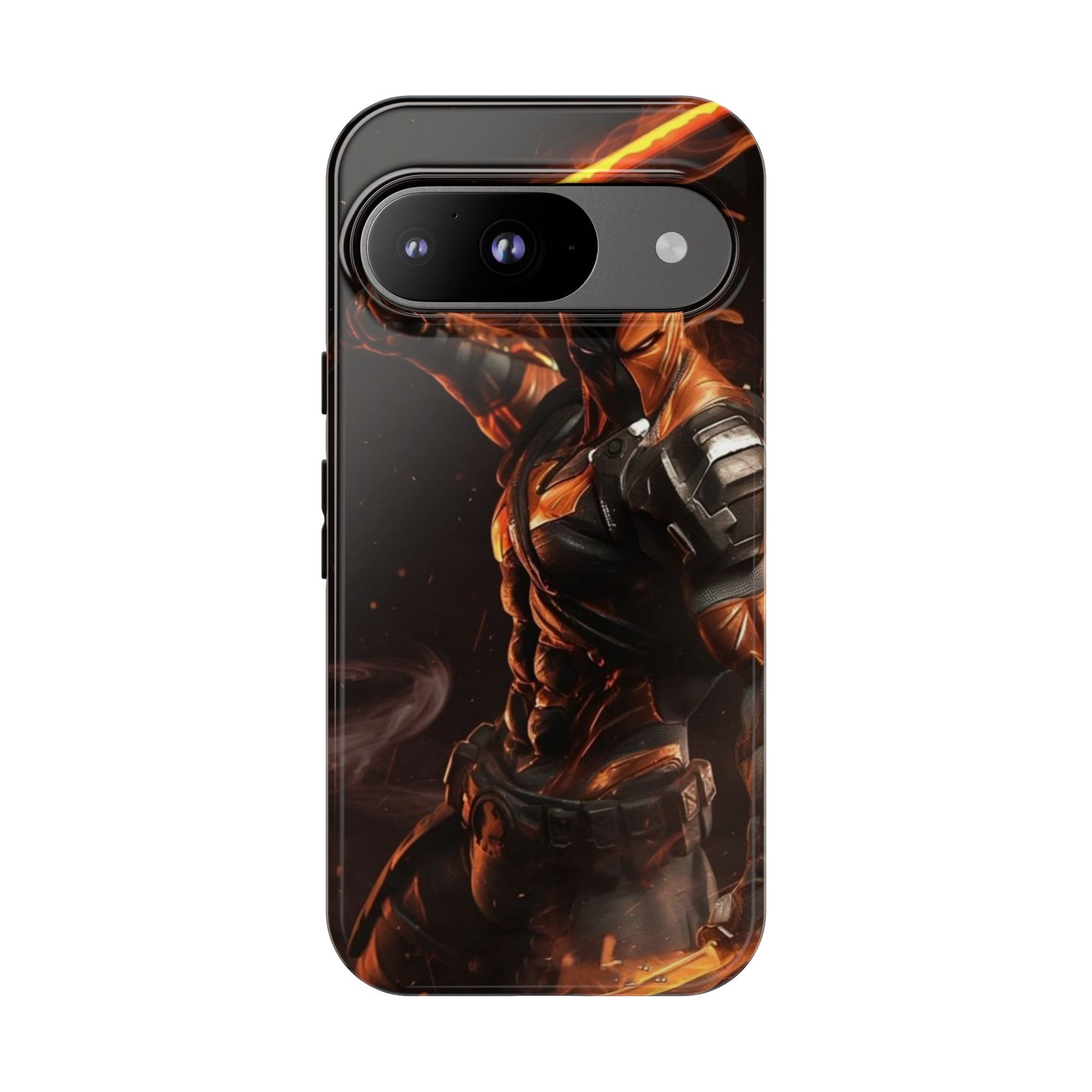DC Comics Death Stroke Tough Cases for iPhones, Samsung, and Pixel