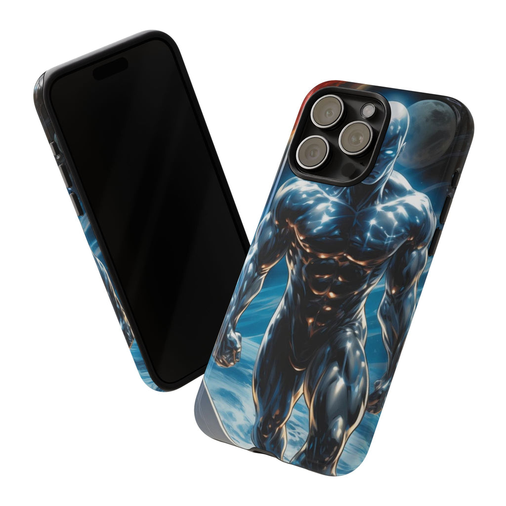 The Silver Surfer Comic Art Phone Case, Tough Cases for iPhones, Samsung, and Pixel