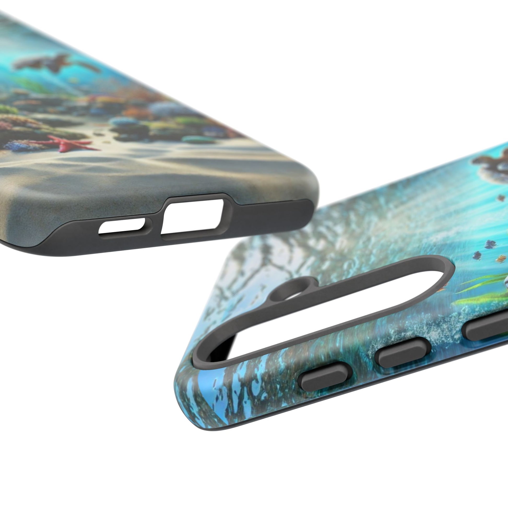 Under Sea Landscape Tough Cases for iPhones, Samsung, and Pixel