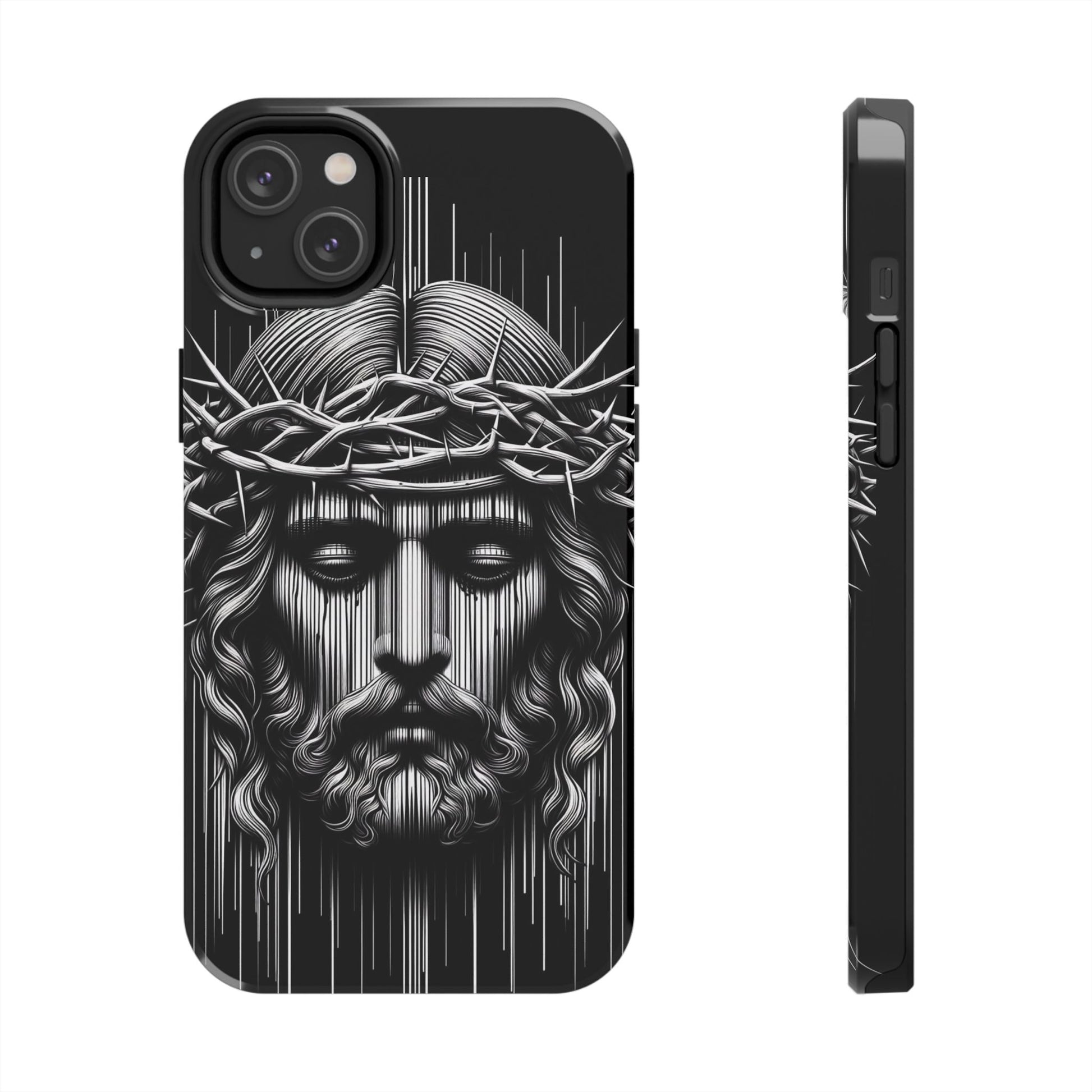 Jesus The King Crown Christian Phone Cases for iPhones & Samsung Phones