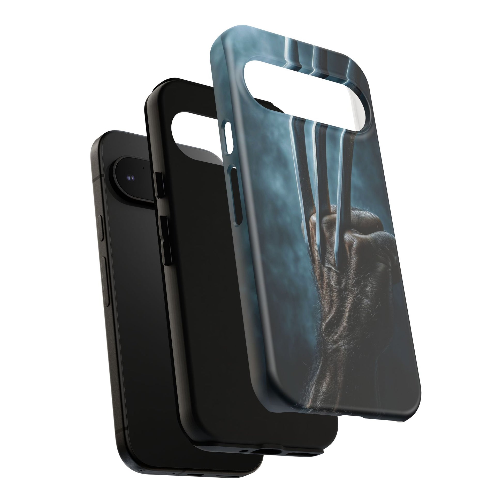 Logan's Claws Wolverine Tough Cases for iPhones, Samsung, and Pixel