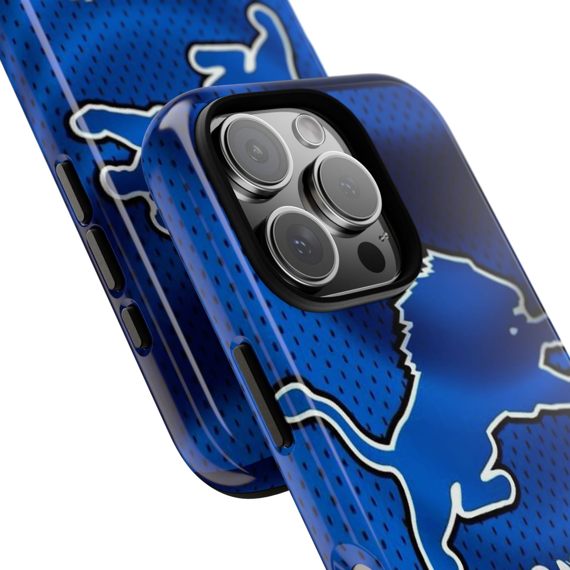 Detroit Lions Football Jersey Phone Case, Tough Cases for iPhones, Samsung, and Pixel