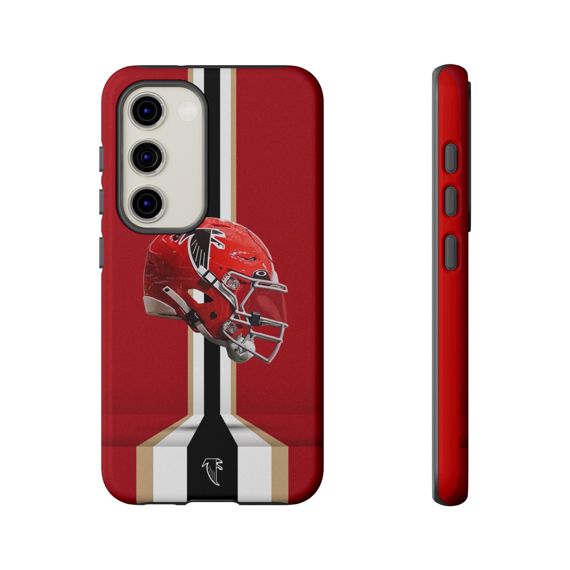 Atlanta Falcons Football Helmet Logo Tough Cases for iPhones, Samsung, and Pixel