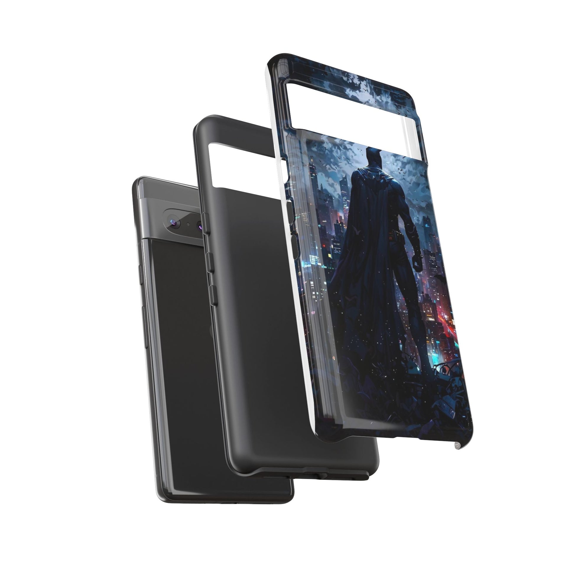 Gotham City Batman Tough Cases for iPhones, Samsung, and Pixel
